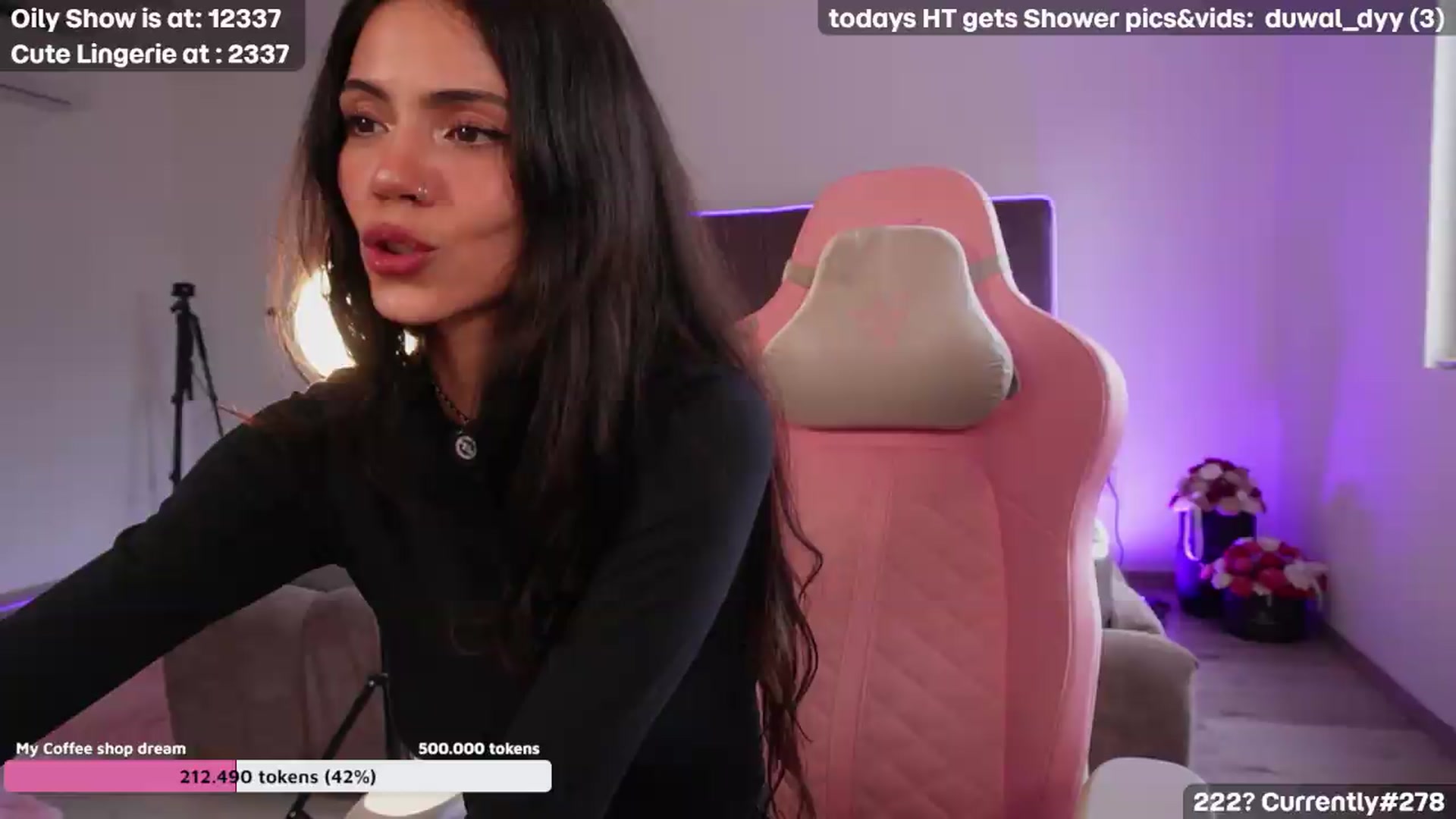 Gallery image thumbnail from Coralita's myfreecams stream on, 08/24/2026, 21:12 image 1 of 20