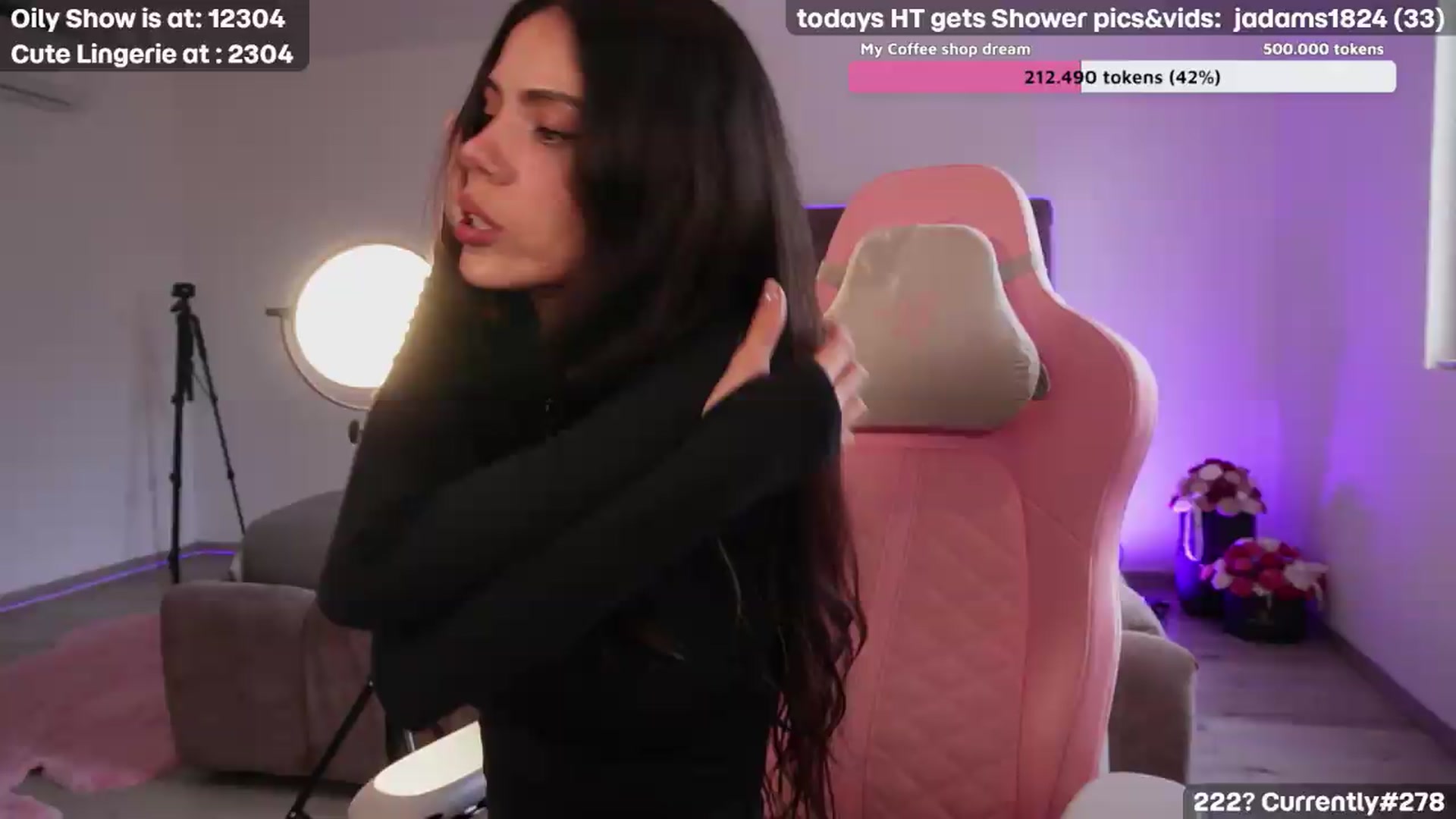 Gallery image thumbnail from Coralita's myfreecams stream on, 08/24/2026, 21:12 image 5 of 20