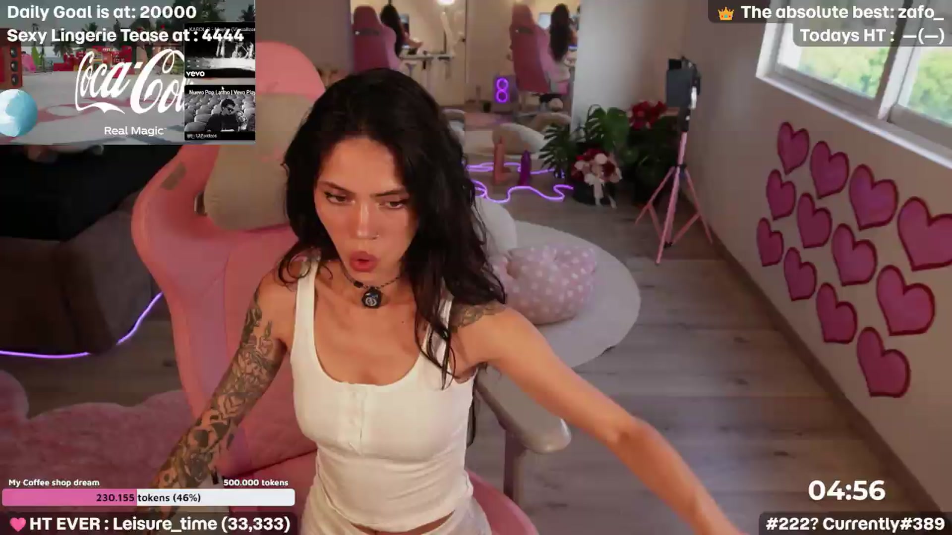 Gallery image thumbnail from Coralita's myfreecams stream on, 09/05/2026, 01:18 image 2 of 20