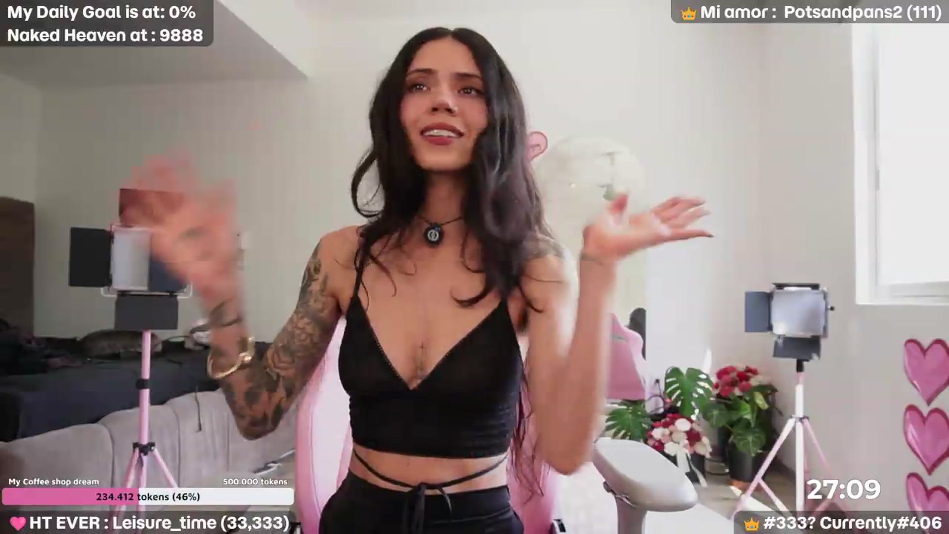 Gallery image thumbnail from Coralita's myfreecams stream on, 09/08/2026, 21:54 image 9 of 20