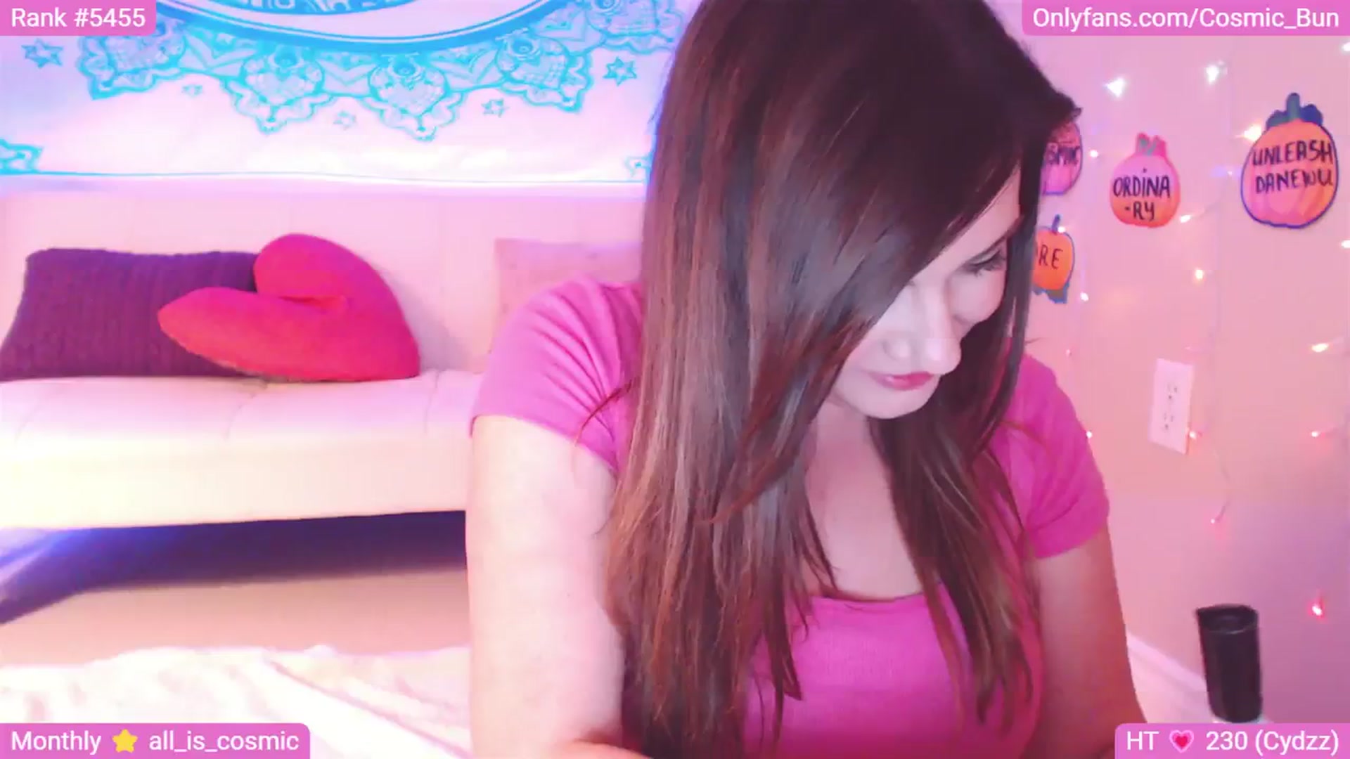 Gallery image thumbnail from CosmicBunny_'s myfreecams stream on, 10/22/2023, 07:56 image 5 of 20