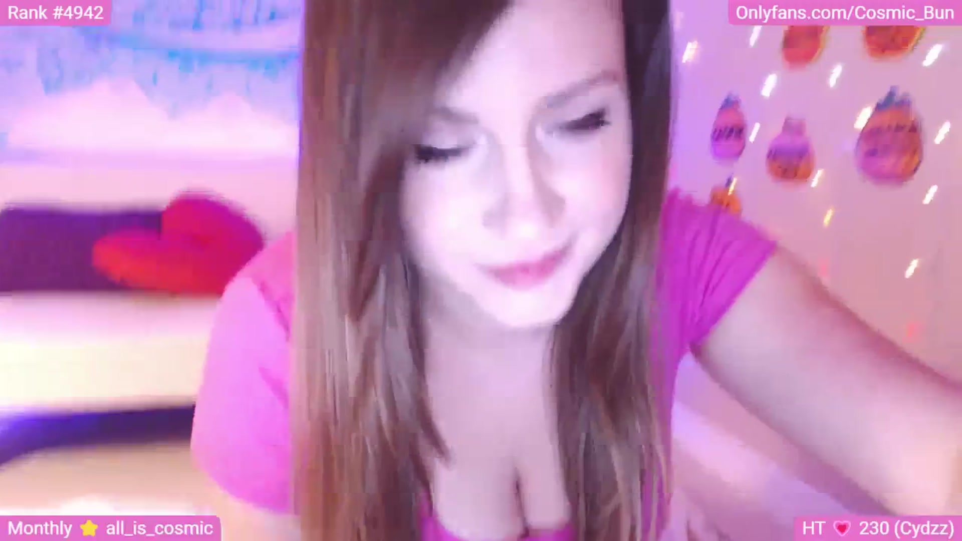 Gallery image thumbnail from CosmicBunny_'s myfreecams stream on, 10/22/2023, 08:16 image 7 of 20