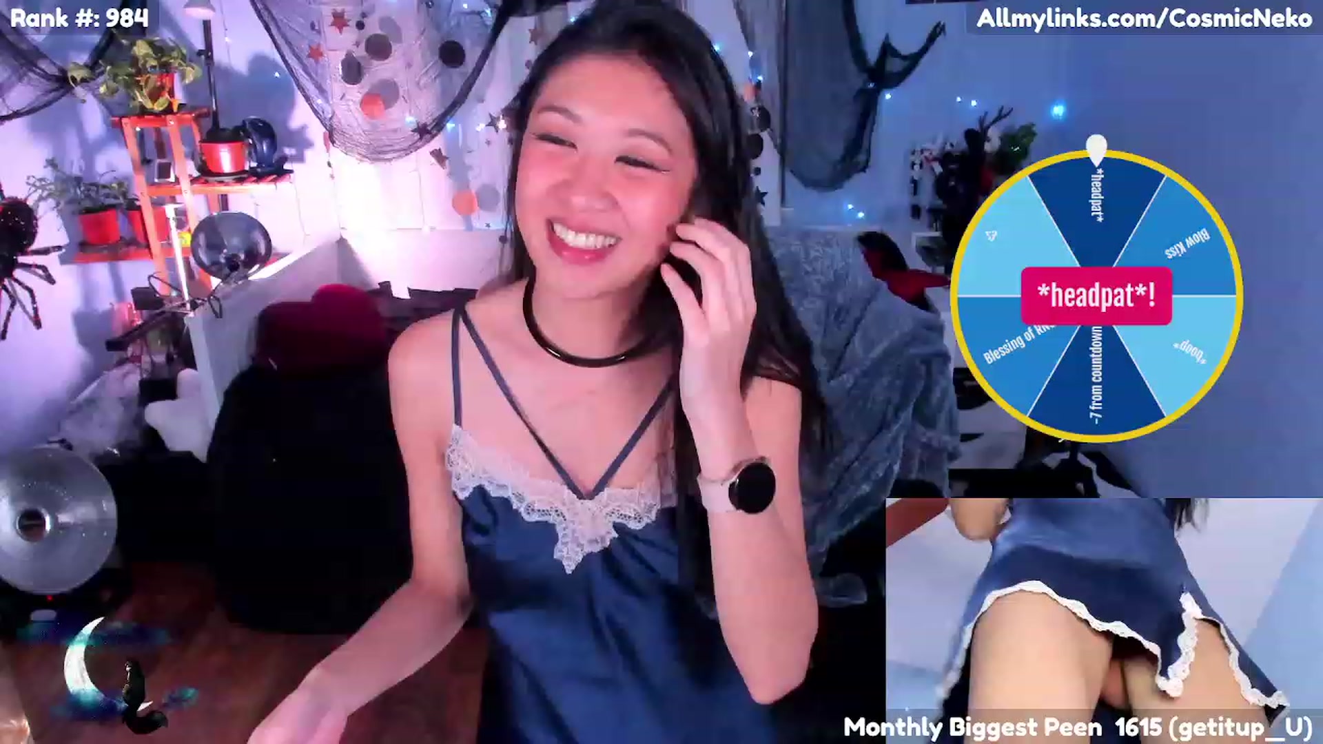 Gallery image thumbnail from CosmicNeko's myfreecams stream on, 11/19/2022, 06:18 image 18 of 20