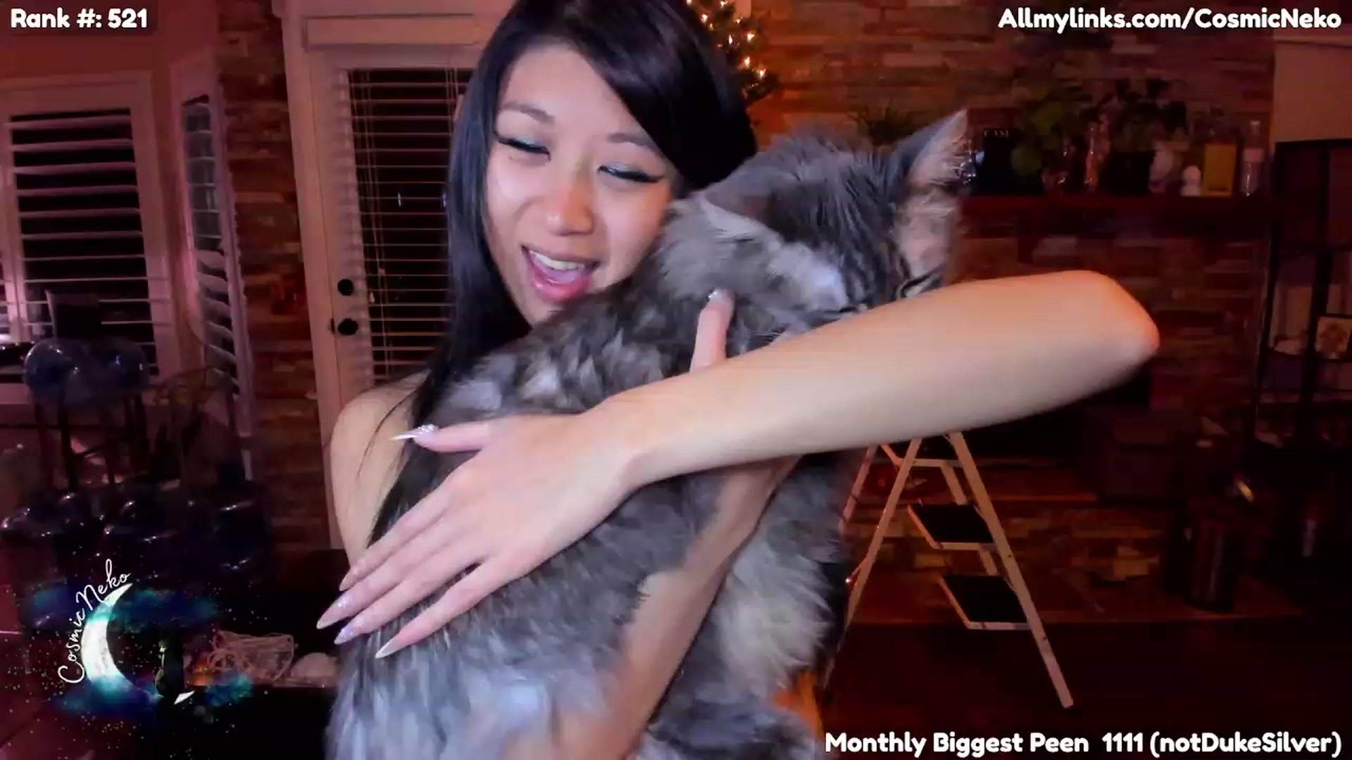 Gallery image thumbnail from CosmicNeko's myfreecams stream on, 12/05/2022, 05:34 image 8 of 20