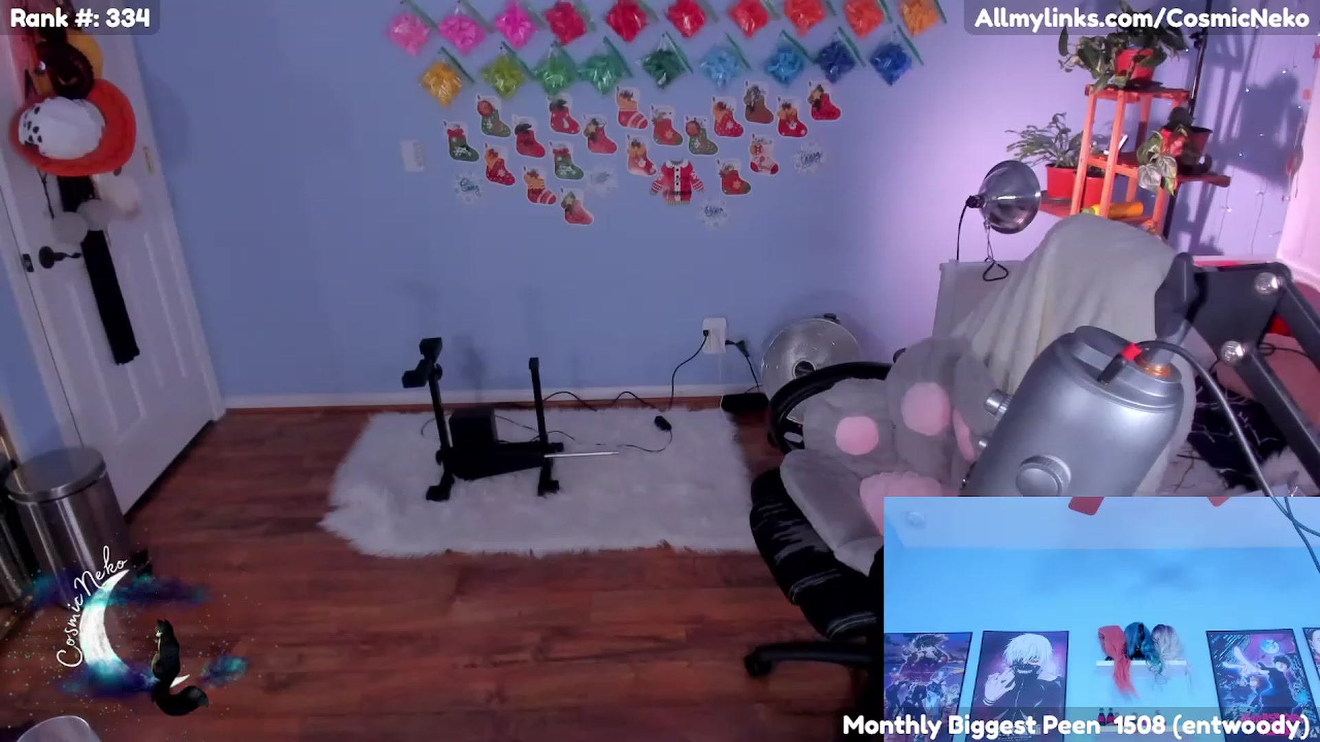 Gallery image thumbnail from CosmicNeko's myfreecams stream on, 12/18/2022, 06:56 image 13 of 20