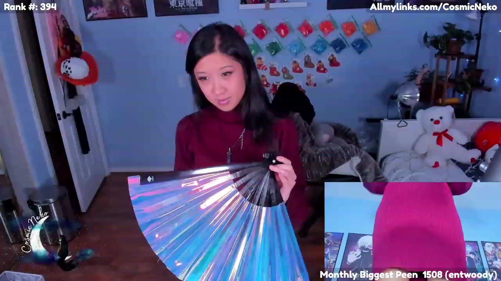 Gallery image thumbnail from CosmicNeko's myfreecams stream on, 12/23/2022, 07:58 image 15 of 20