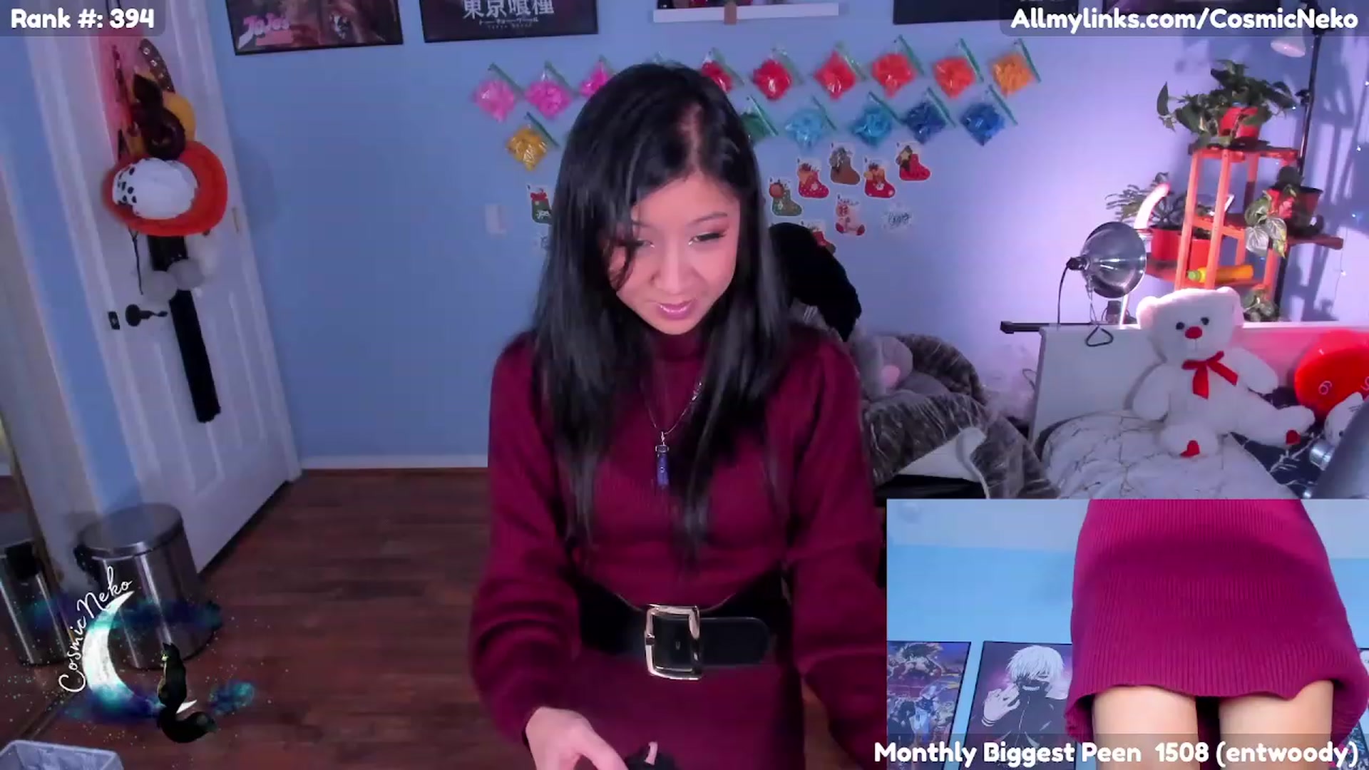 Gallery image thumbnail from CosmicNeko's myfreecams stream on, 12/23/2022, 07:58 image 10 of 20