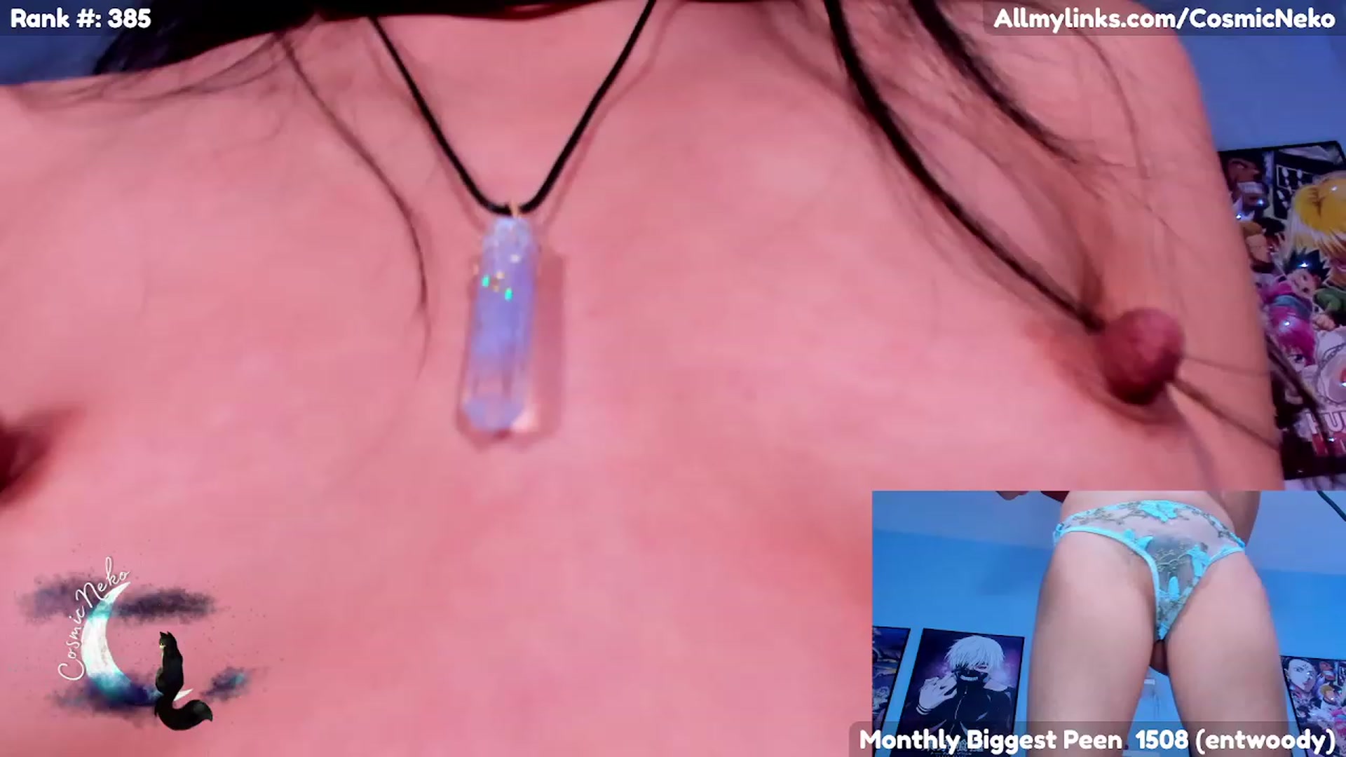 Gallery image thumbnail from CosmicNeko's myfreecams stream on, 12/24/2022, 06:45 image 10 of 20