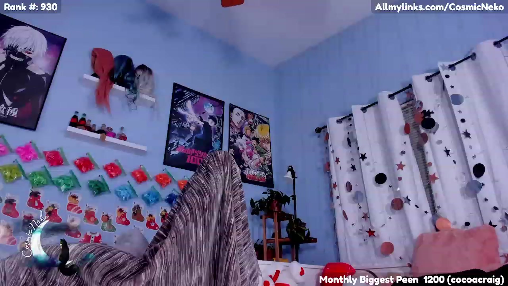 Gallery image thumbnail from CosmicNeko's myfreecams stream on, 01/15/2023, 08:07 image 20 of 20