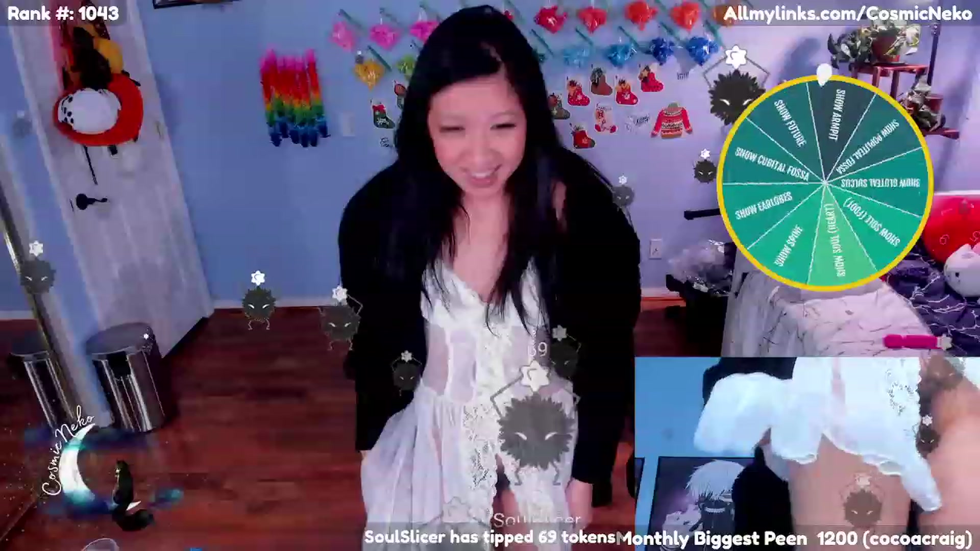 Gallery image thumbnail from CosmicNeko's myfreecams stream on, 01/19/2023, 06:04 image 18 of 20