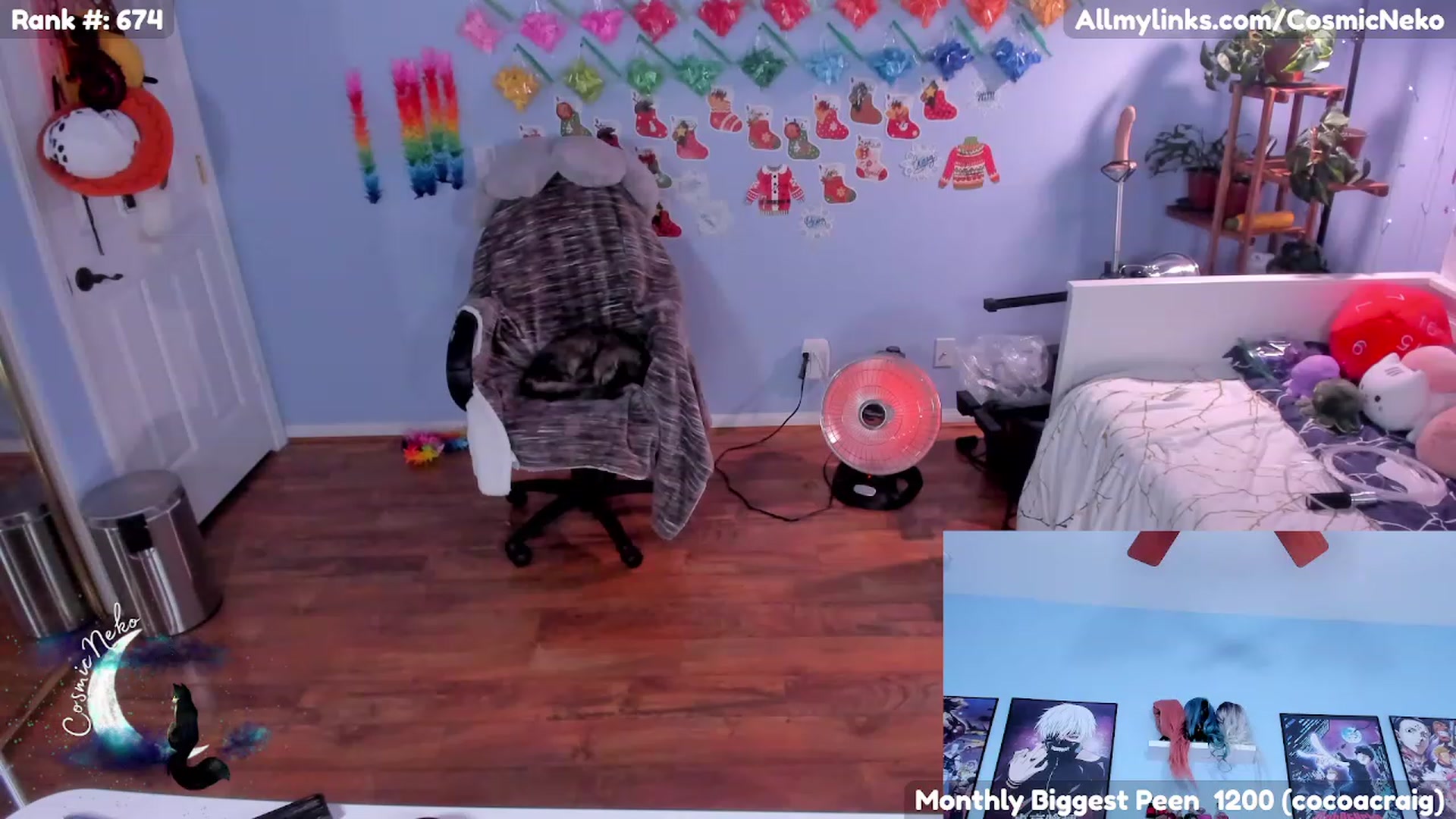 Gallery image thumbnail from CosmicNeko's myfreecams stream on, 01/22/2023, 08:26 image 2 of 20