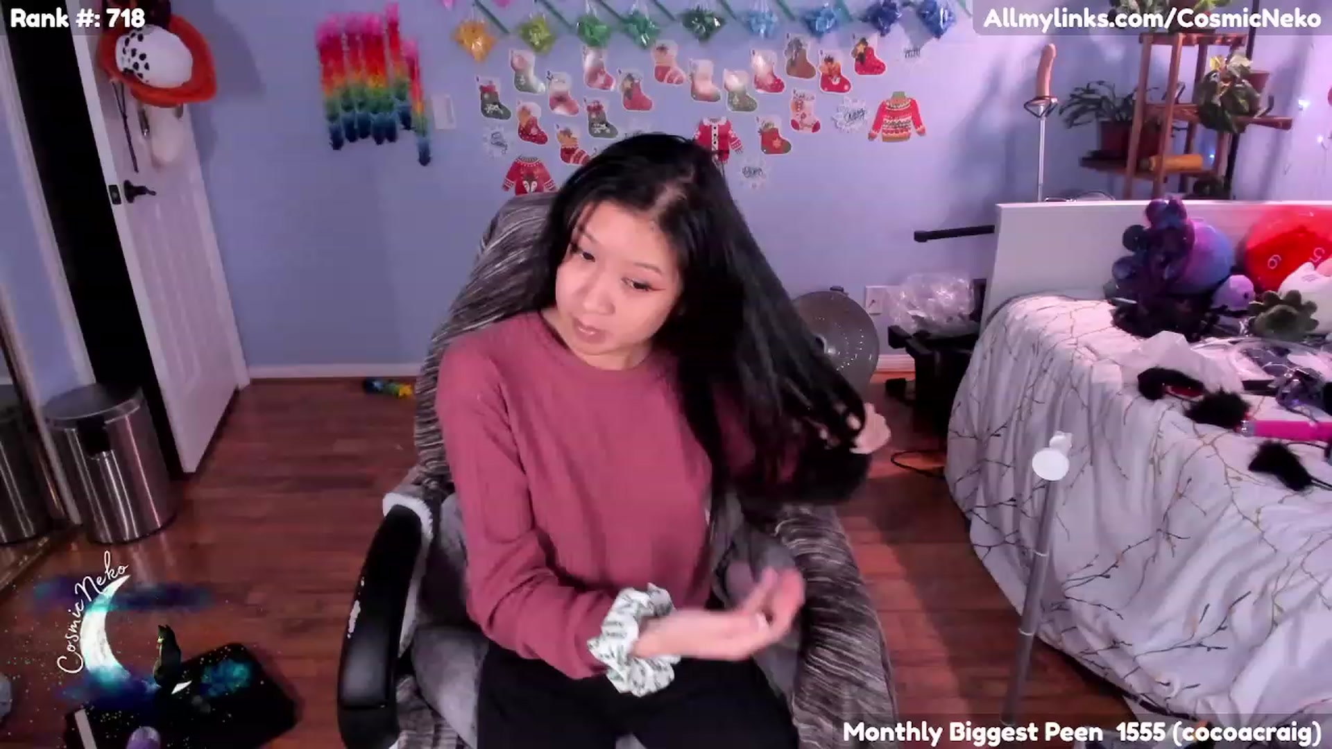 Gallery image thumbnail from CosmicNeko's myfreecams stream on, 01/27/2023, 06:30 image 1 of 20