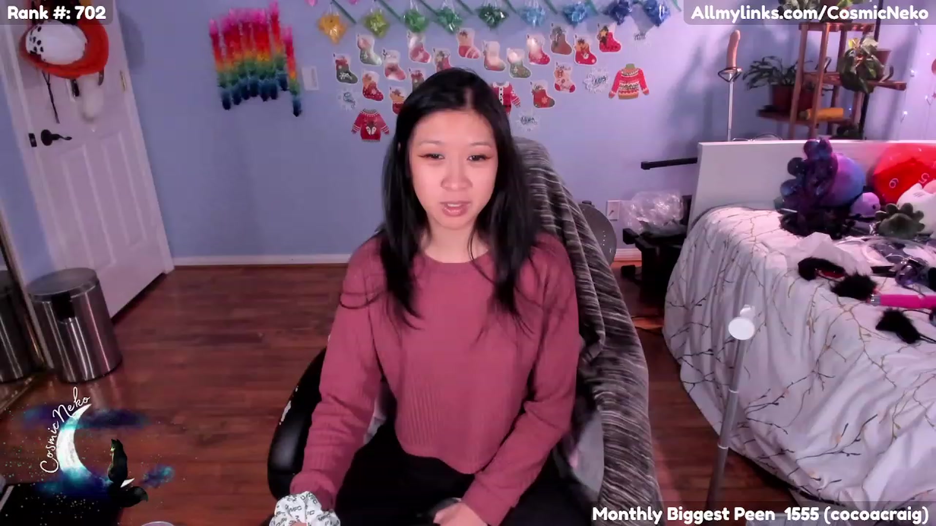 Gallery image thumbnail from CosmicNeko's myfreecams stream on, 01/27/2023, 06:30 image 5 of 20