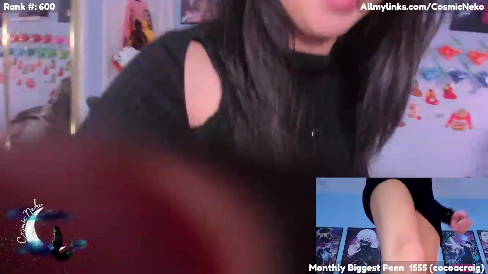 Gallery image thumbnail from CosmicNeko's myfreecams stream on, 01/28/2023, 06:49 image 15 of 20