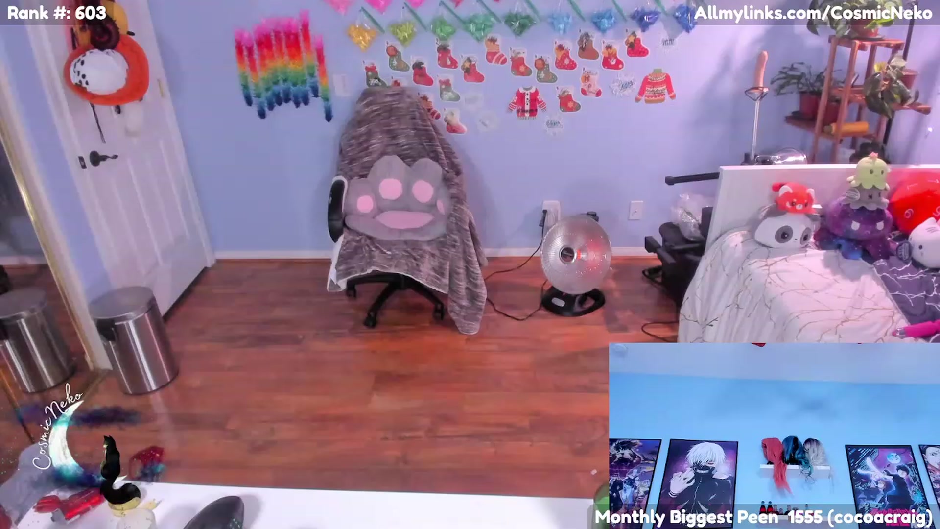 Gallery image thumbnail from CosmicNeko's myfreecams stream on, 01/28/2023, 06:49 image 10 of 20