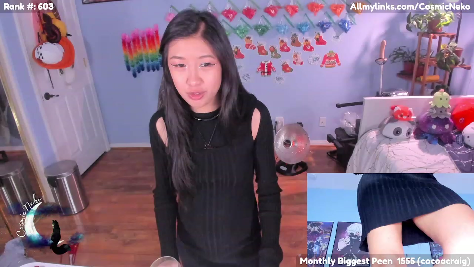 Gallery image thumbnail from CosmicNeko's myfreecams stream on, 01/28/2023, 06:49 image 13 of 20