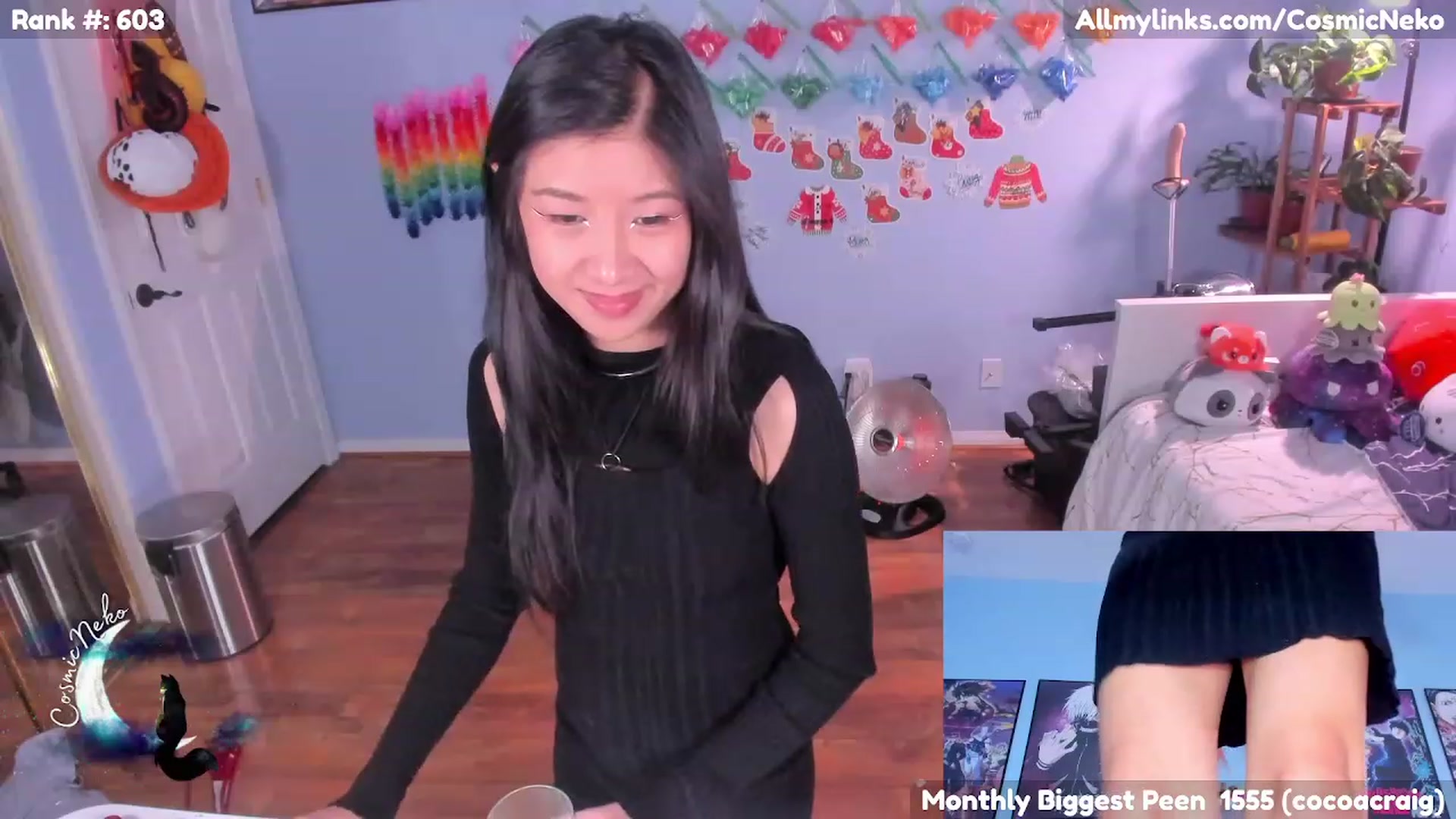 Gallery image thumbnail from CosmicNeko's myfreecams stream on, 01/28/2023, 06:49 image 14 of 20
