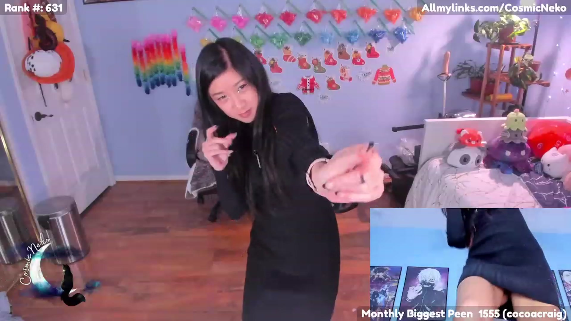 Gallery image thumbnail from CosmicNeko's myfreecams stream on, 01/28/2023, 06:49 image 3 of 20