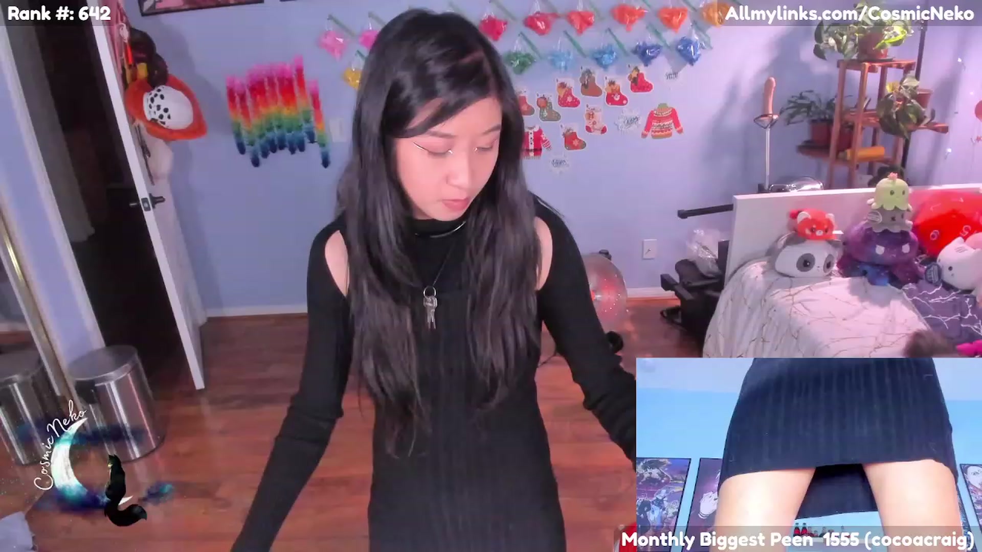 Gallery image thumbnail from CosmicNeko's myfreecams stream on, 01/28/2023, 06:49 image 1 of 20