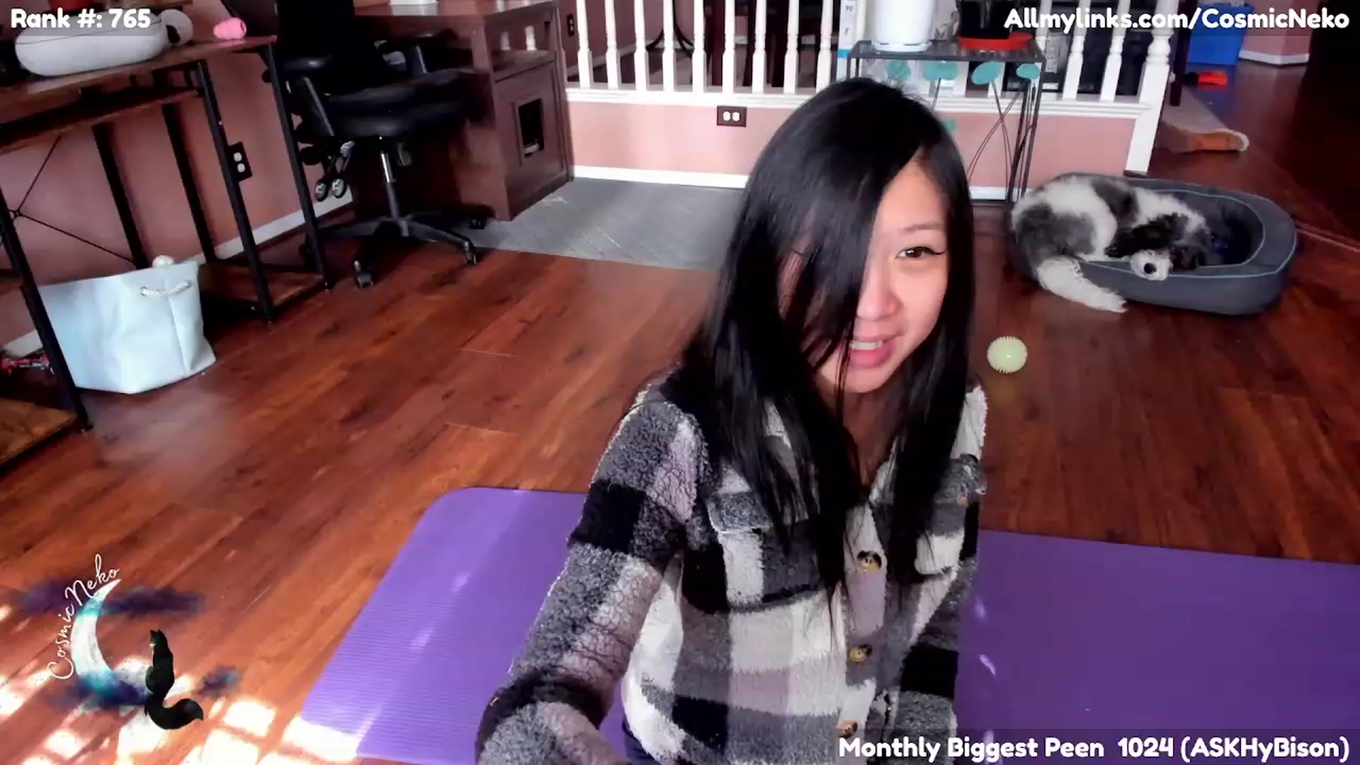 Gallery image thumbnail from CosmicNeko's myfreecams stream on, 02/04/2023, 19:52 image 8 of 20