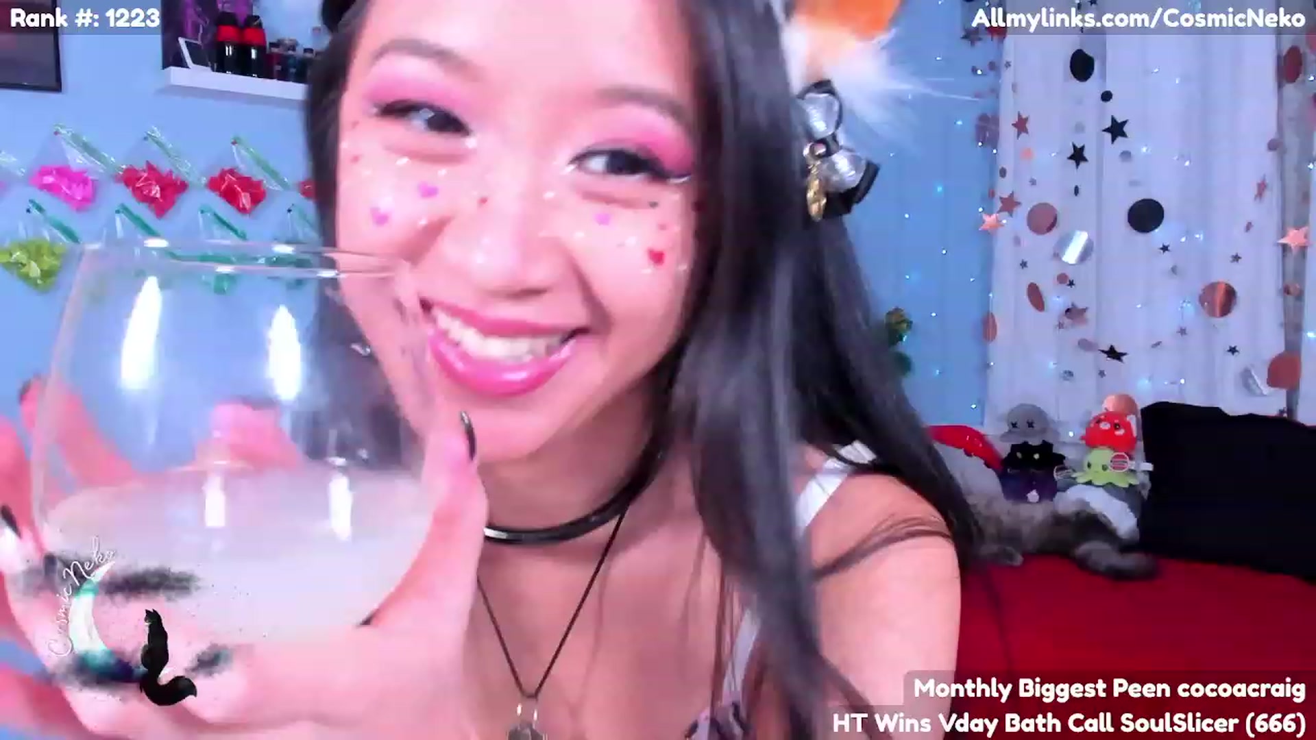 Gallery image thumbnail from CosmicNeko's myfreecams stream on, 02/15/2023, 04:50 image 6 of 20