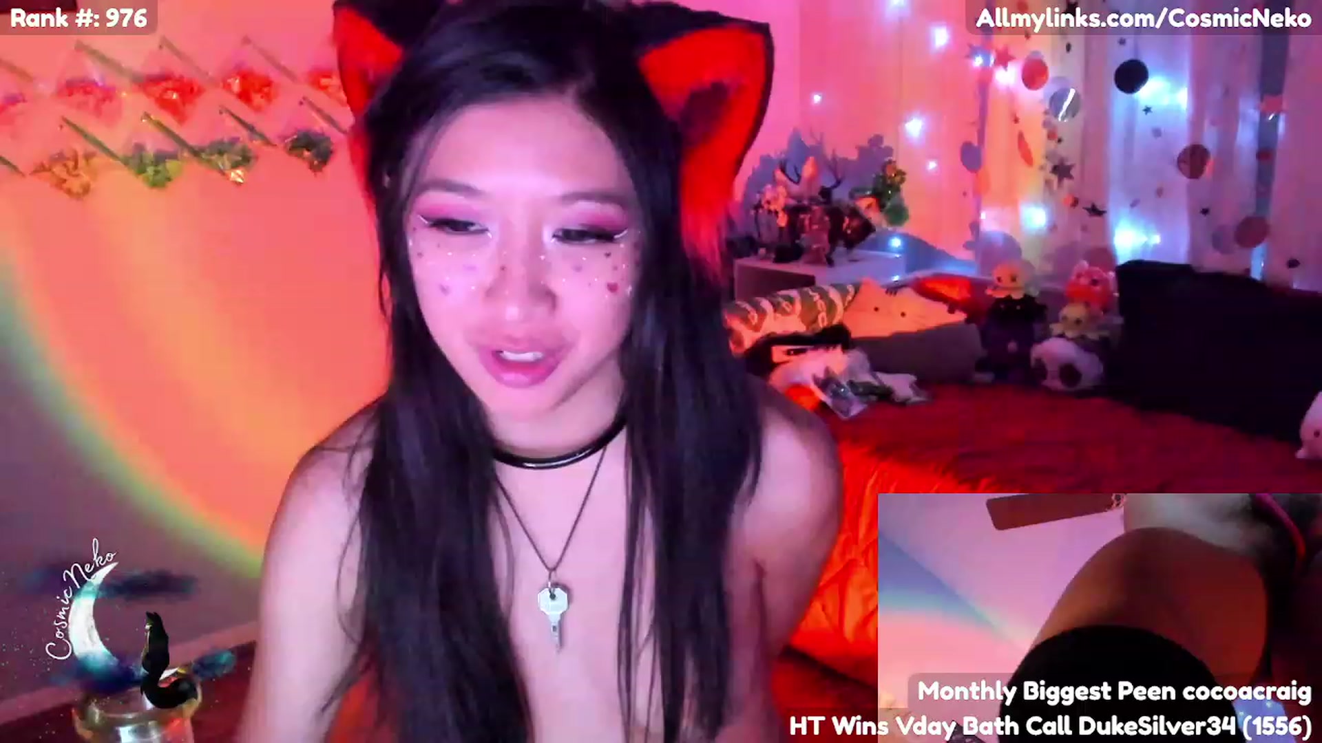 Gallery image thumbnail from CosmicNeko's myfreecams stream on, 02/15/2023, 07:23 image 18 of 20