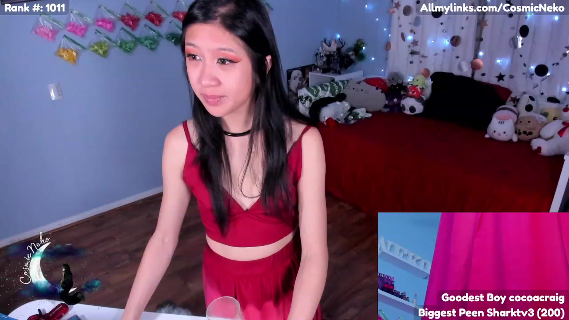 Gallery image thumbnail from CosmicNeko's myfreecams stream on, 02/17/2023, 05:32 image 20 of 20