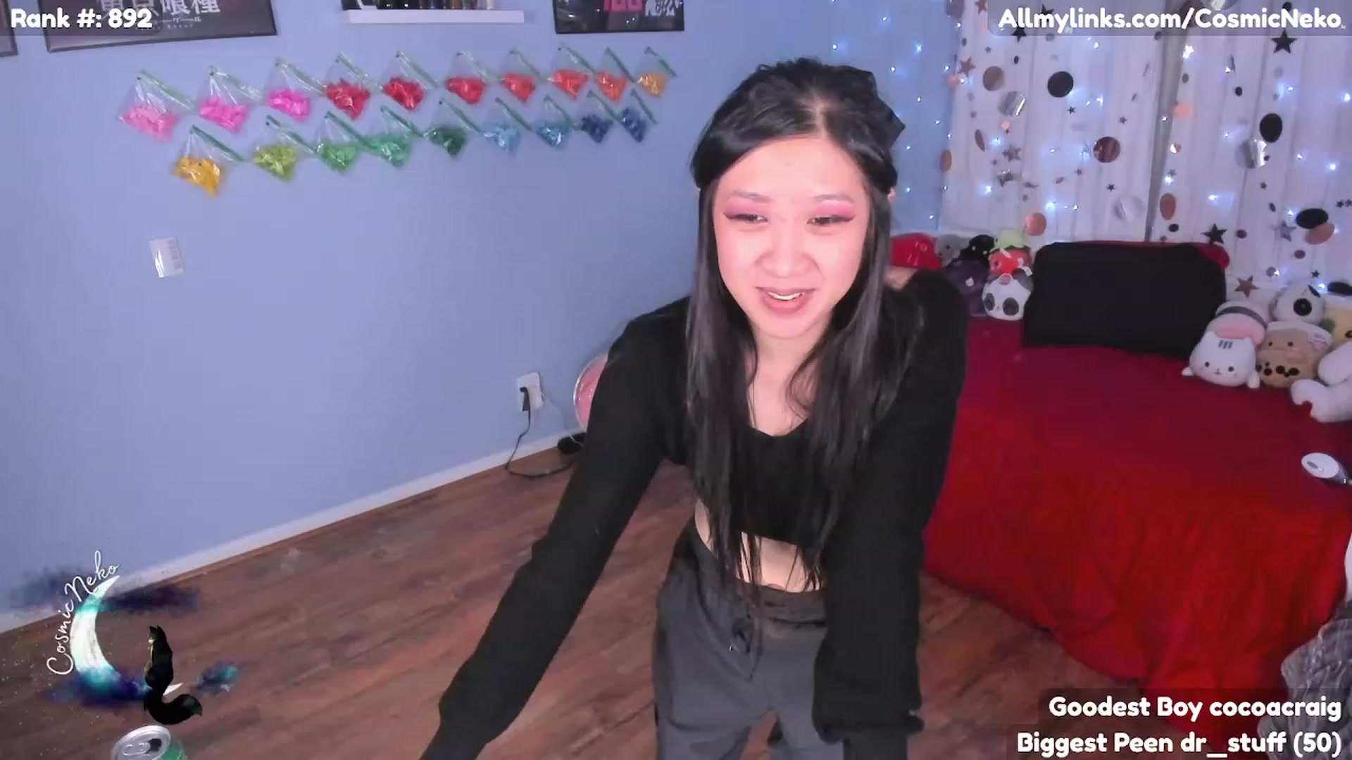 Gallery image thumbnail from CosmicNeko's myfreecams stream on, 02/18/2023, 04:56 image 1 of 20