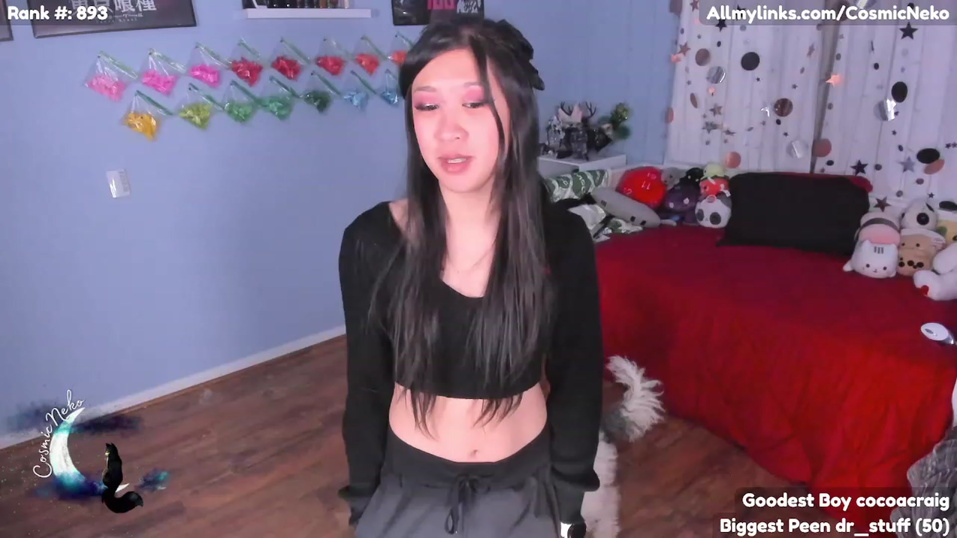 Gallery image thumbnail from CosmicNeko's myfreecams stream on, 02/18/2023, 04:56 image 4 of 20