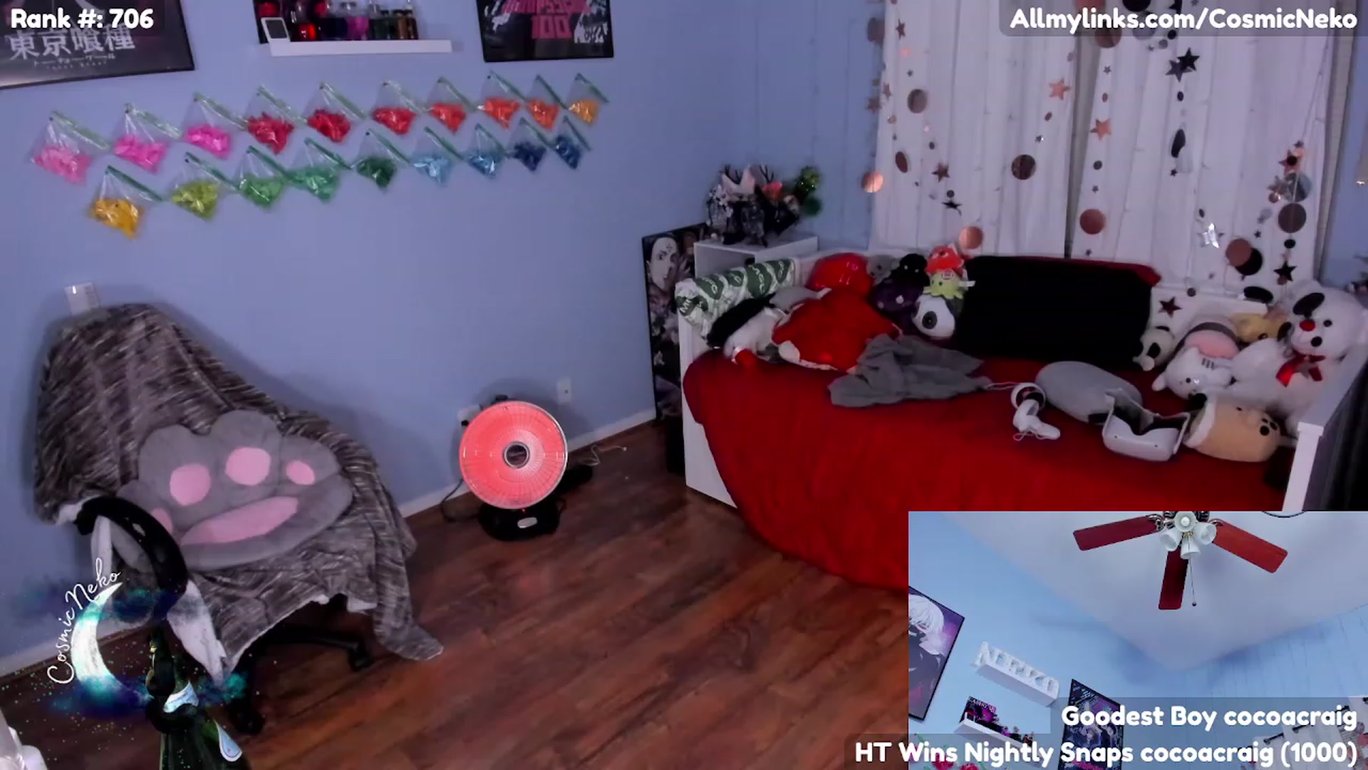 Gallery image thumbnail from CosmicNeko's myfreecams stream on, 02/24/2023, 07:21 image 12 of 20