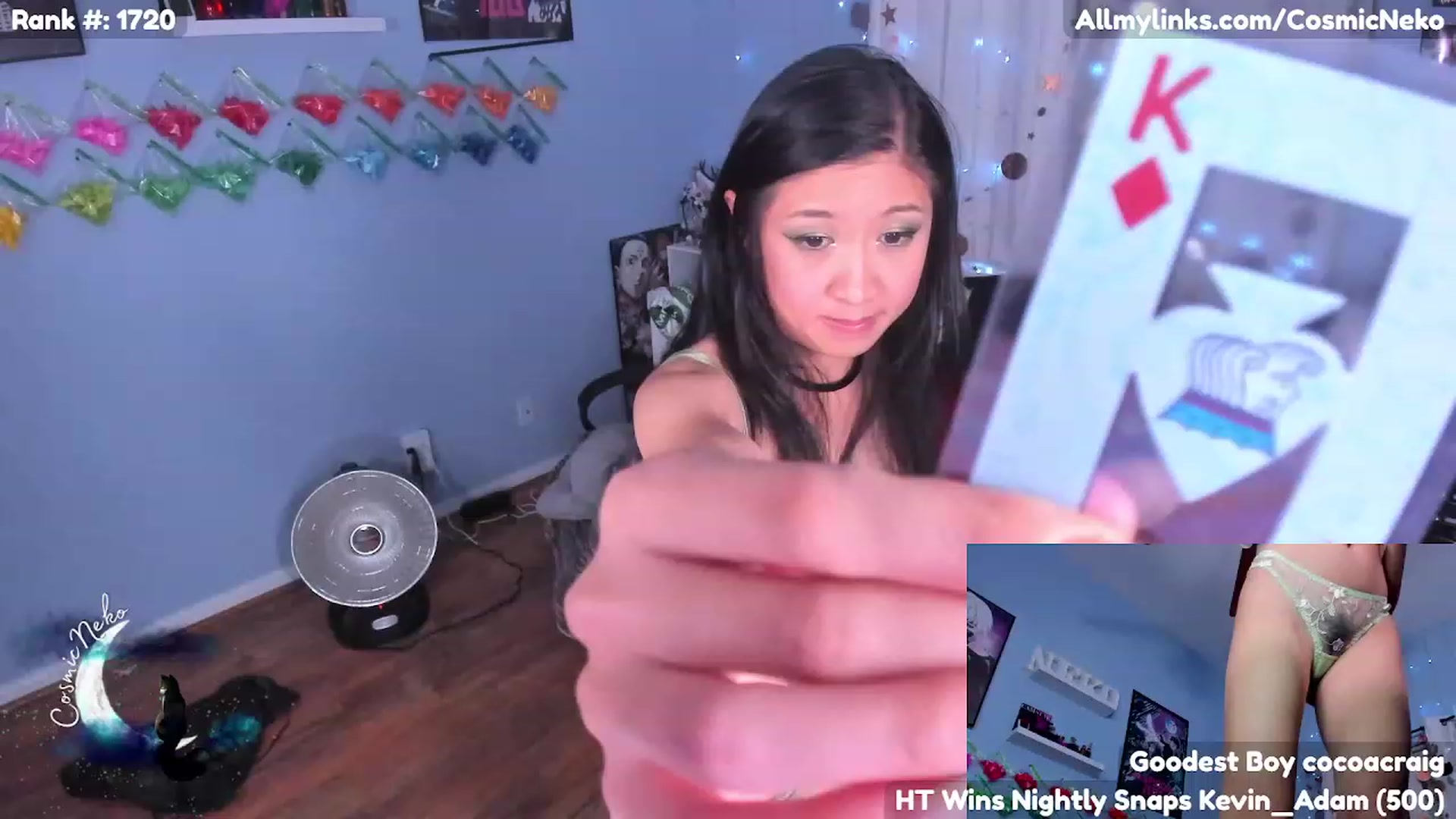 Gallery image thumbnail from CosmicNeko's myfreecams stream on, 03/18/2023, 05:18 image 13 of 20