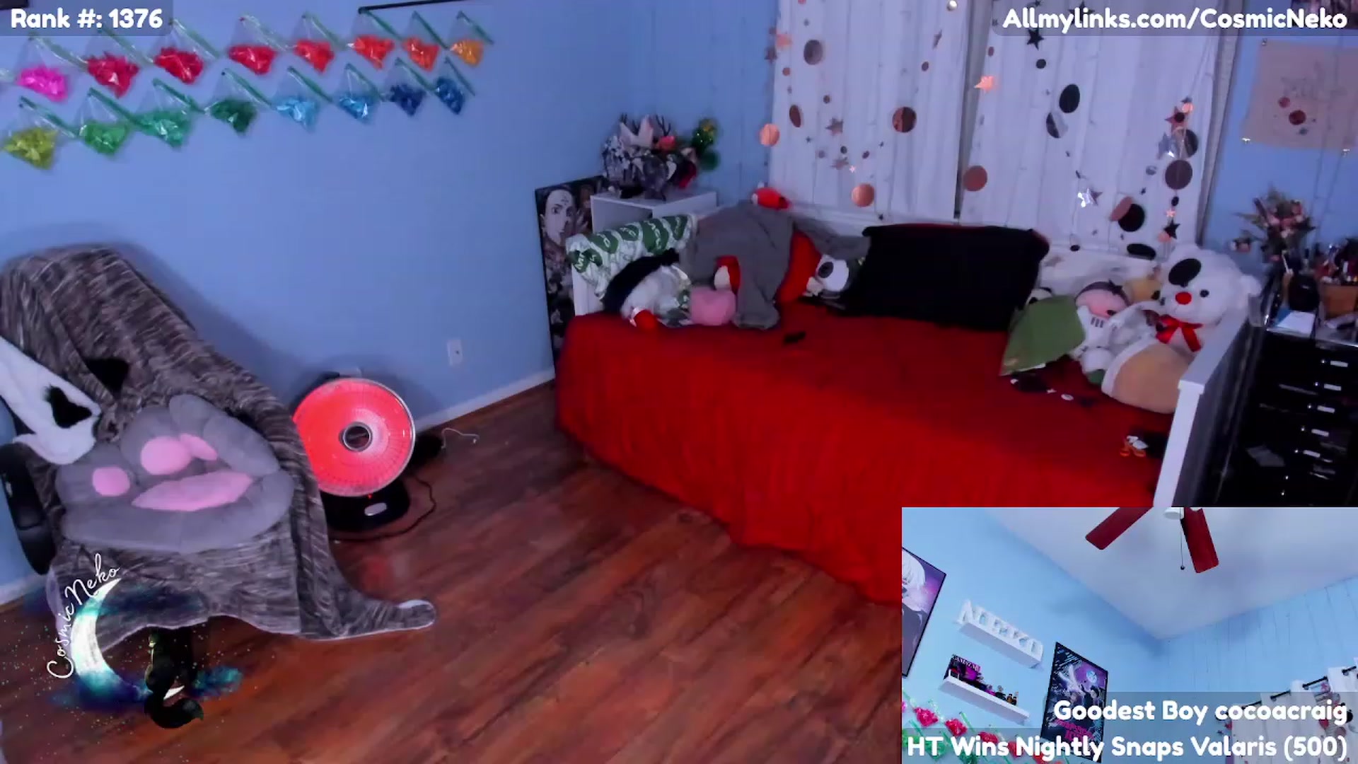 Gallery image thumbnail from CosmicNeko's myfreecams stream on, 03/21/2023, 06:17 image 7 of 20