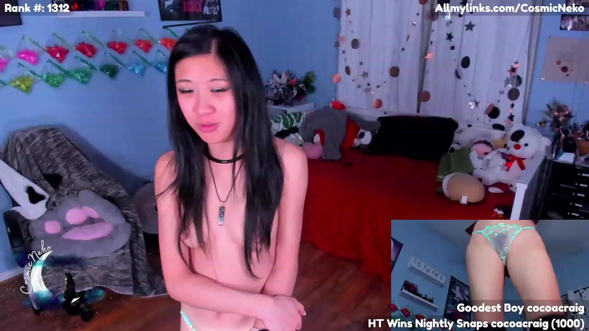 Gallery image thumbnail from CosmicNeko's myfreecams stream on, 03/21/2023, 07:05 image 19 of 20