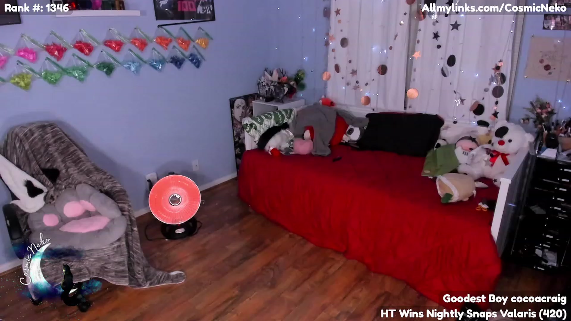 Gallery image thumbnail from CosmicNeko's myfreecams stream on, 03/24/2023, 06:42 image 3 of 20