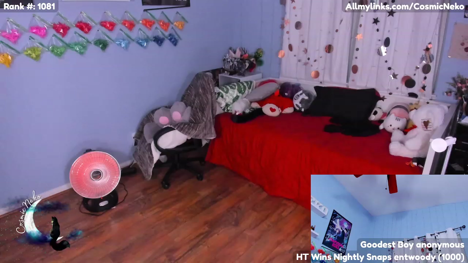 Gallery image thumbnail from CosmicNeko's myfreecams stream on, 03/28/2023, 03:18 image 7 of 20