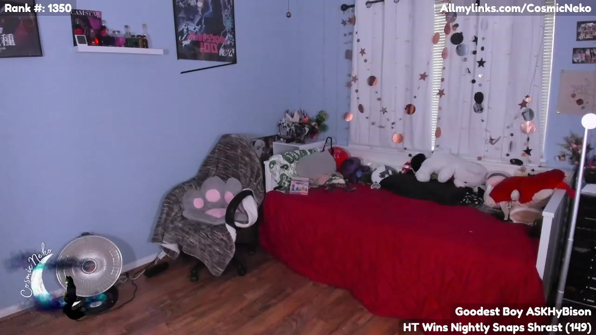 Gallery image thumbnail from CosmicNeko's myfreecams stream on, 04/07/2023, 21:58 image 14 of 20
