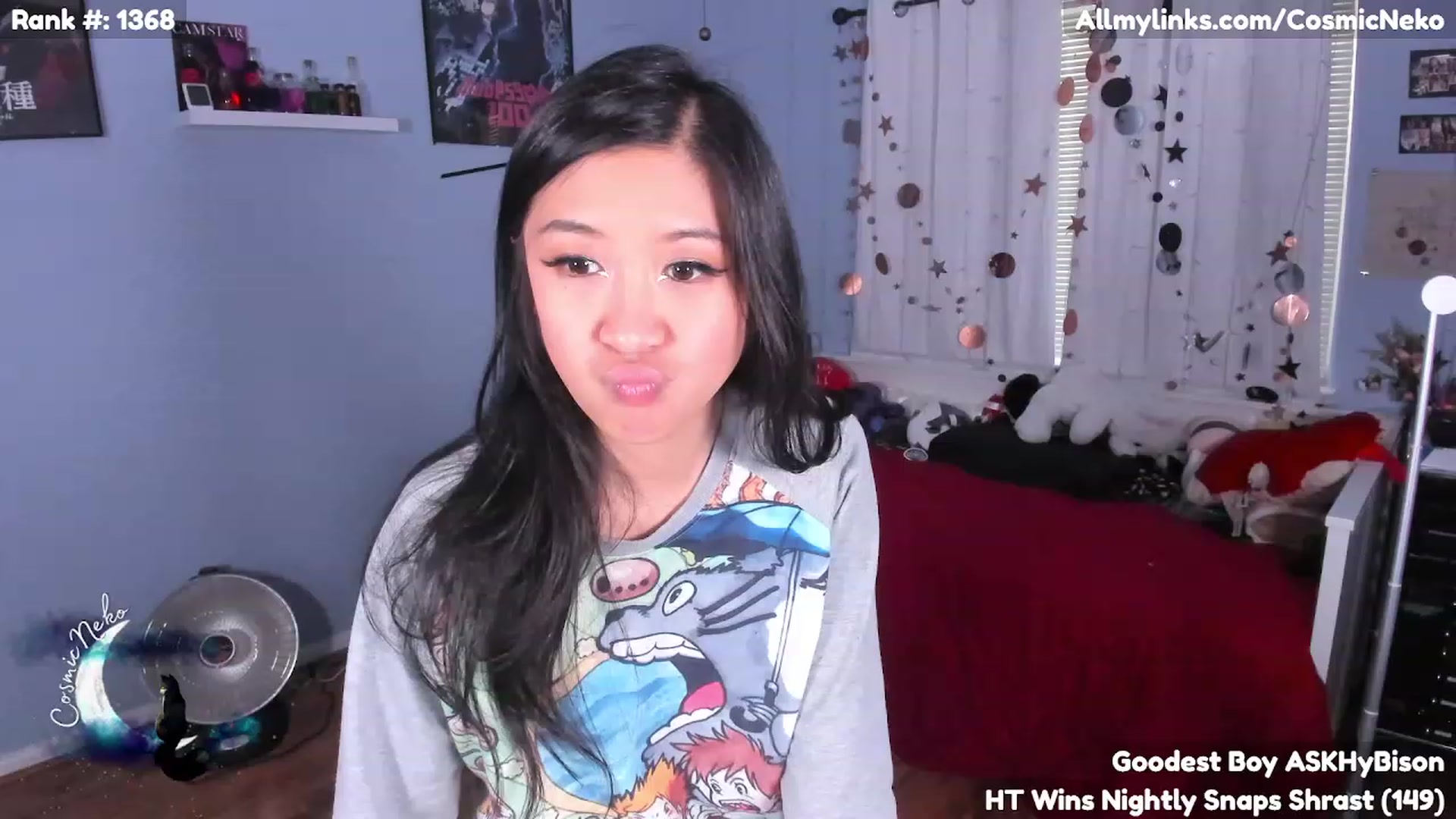 Gallery image thumbnail from CosmicNeko's myfreecams stream on, 04/07/2023, 21:58 image 12 of 20