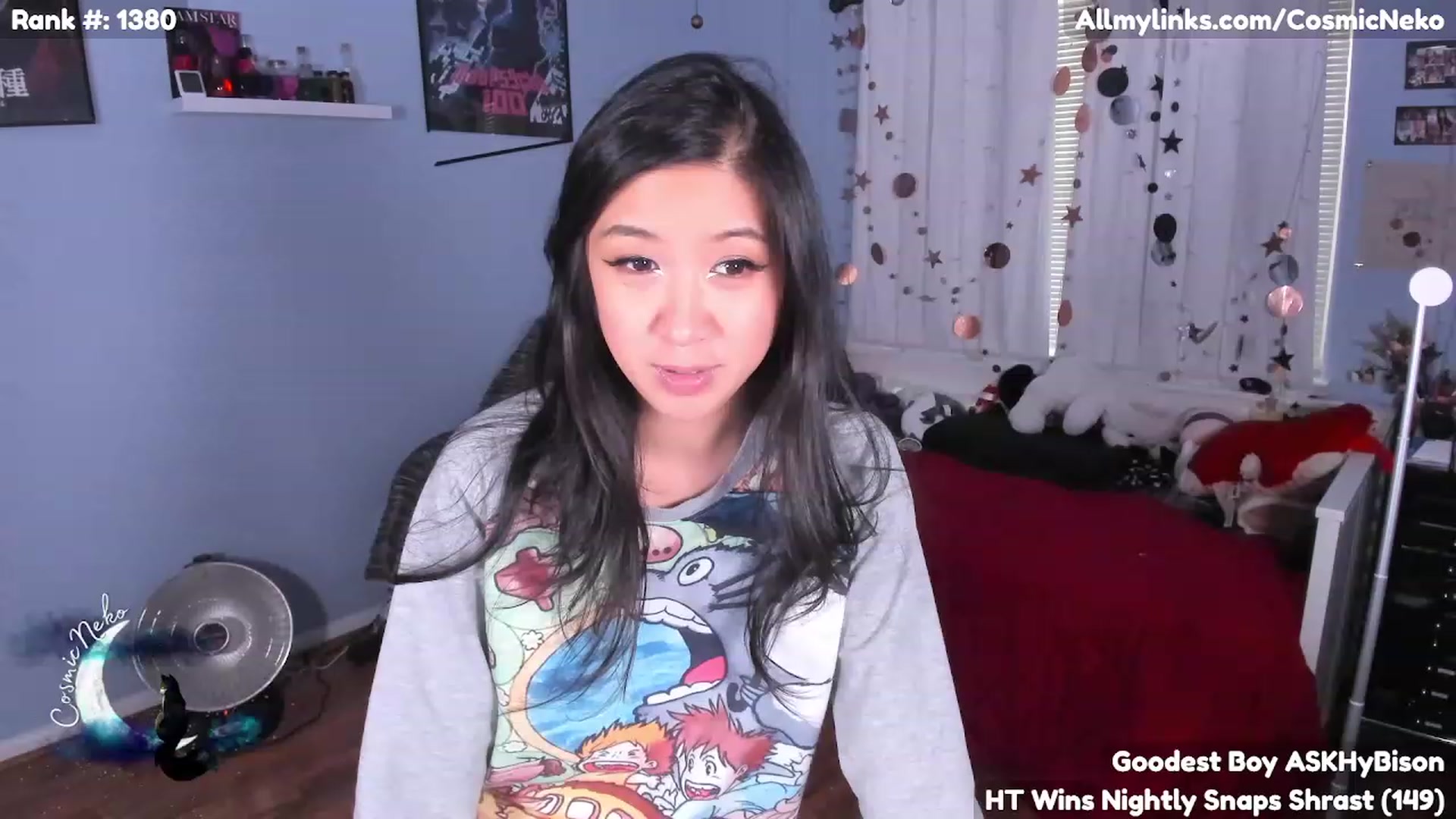 Gallery image thumbnail from CosmicNeko's myfreecams stream on, 04/07/2023, 21:58 image 7 of 20