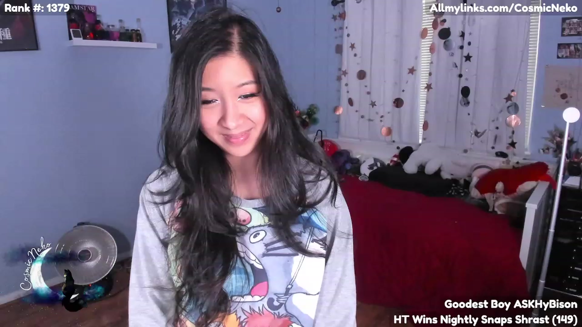 Gallery image thumbnail from CosmicNeko's myfreecams stream on, 04/07/2023, 21:58 image 9 of 20