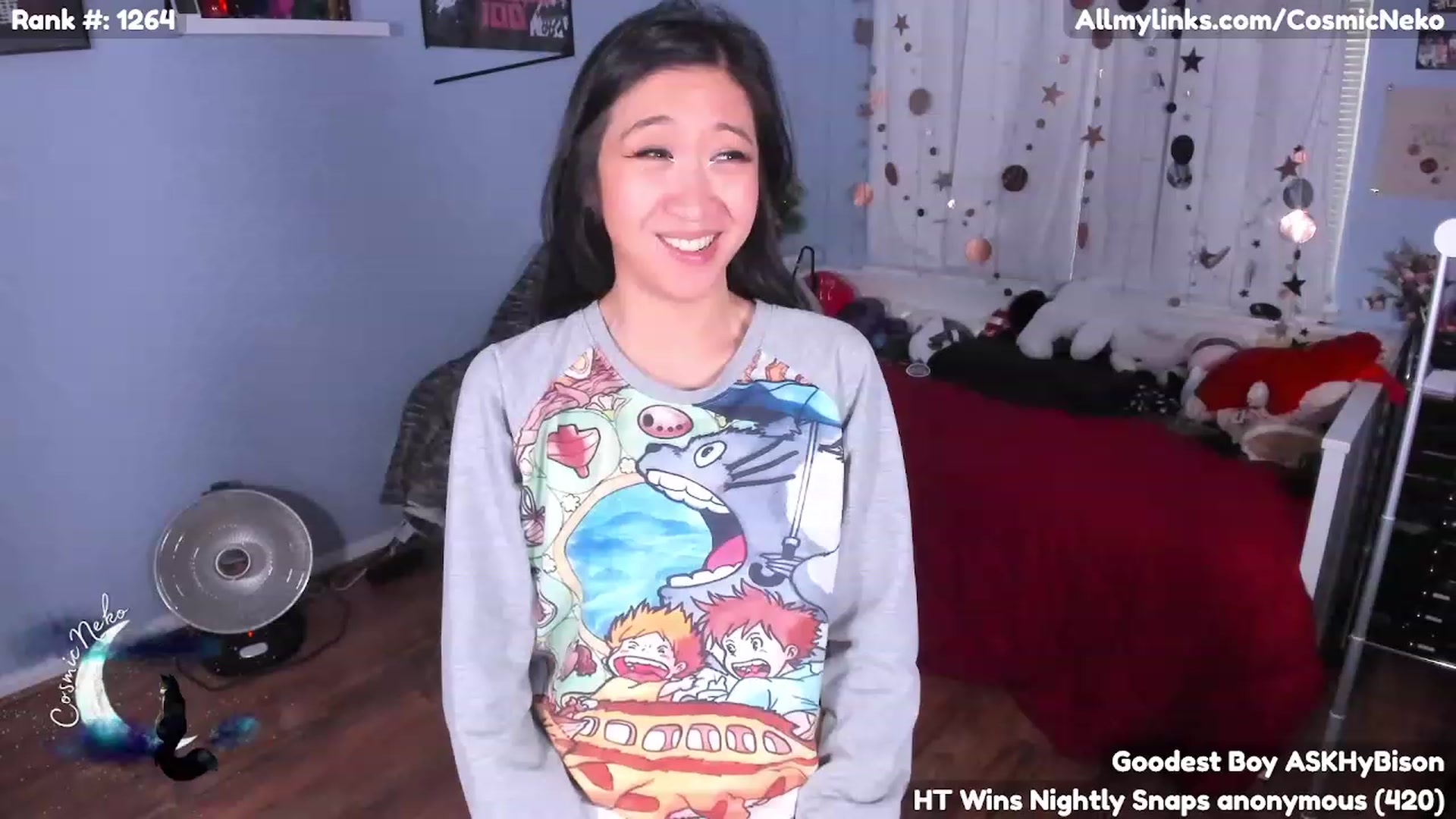 Gallery image thumbnail from CosmicNeko's myfreecams stream on, 04/07/2023, 22:14 image 10 of 20