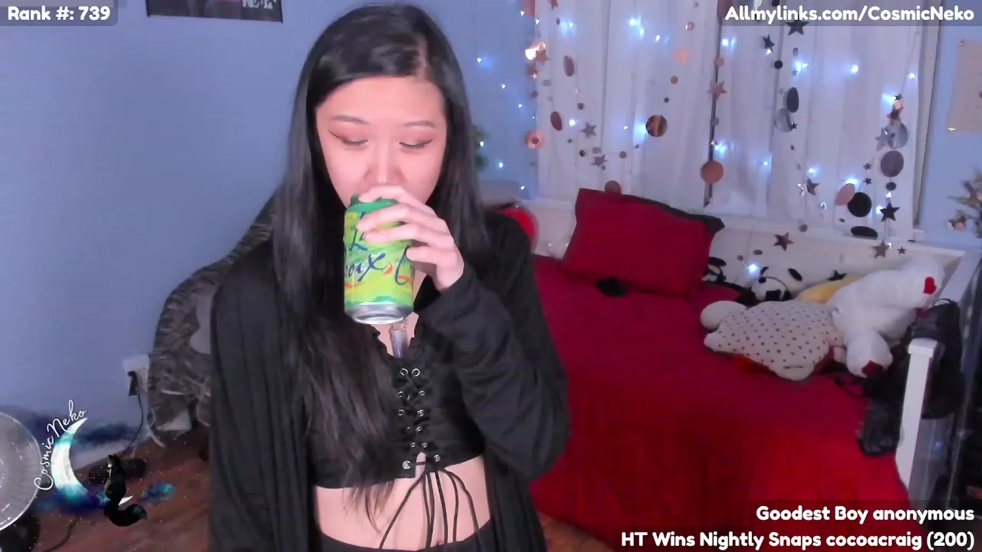 Gallery image thumbnail from CosmicNeko's myfreecams stream on, 04/19/2023, 05:10 image 2 of 20