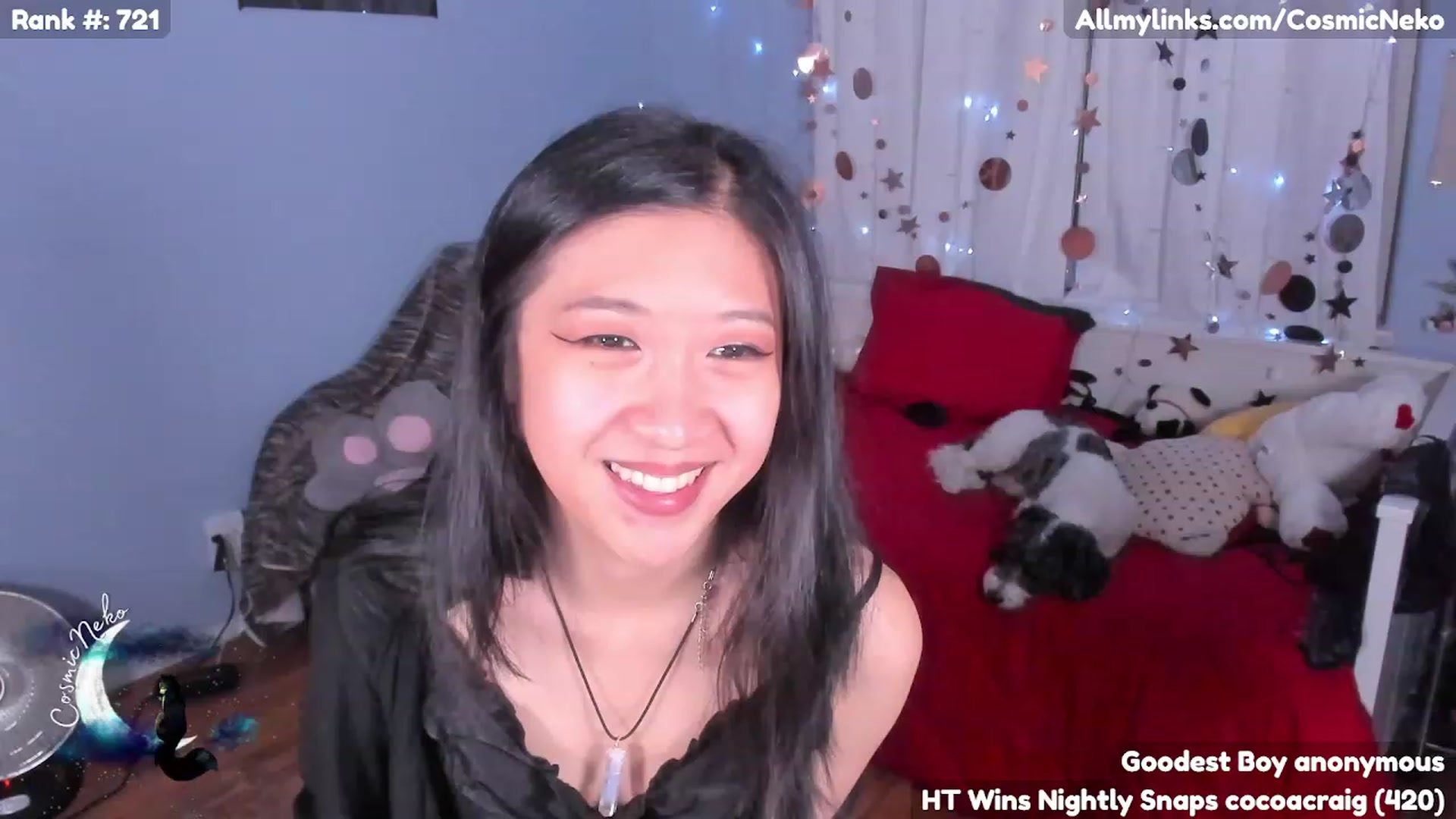 Gallery image thumbnail from CosmicNeko's myfreecams stream on, 04/19/2023, 05:10 image 13 of 20