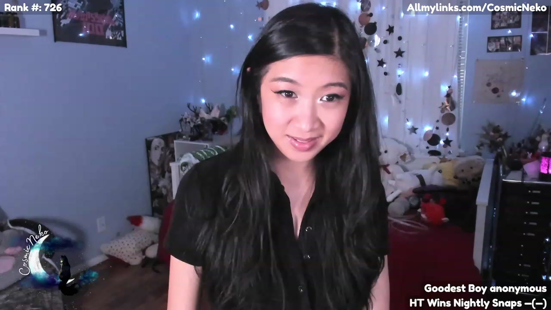 Gallery image thumbnail from CosmicNeko's myfreecams stream on, 04/22/2023, 04:33 image 1 of 20