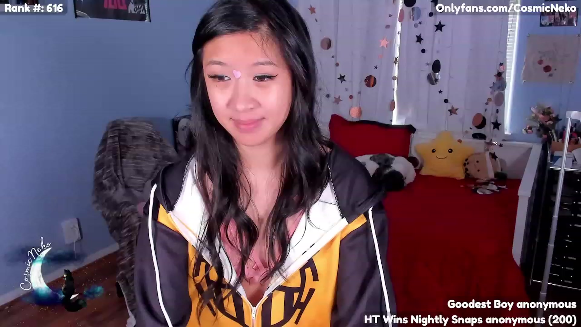 Gallery image thumbnail from CosmicNeko's myfreecams stream on, 05/04/2023, 17:26 image 9 of 20