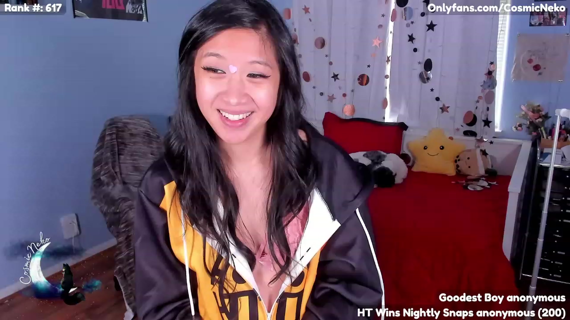 Gallery image thumbnail from CosmicNeko's myfreecams stream on, 05/04/2023, 17:26 image 13 of 20