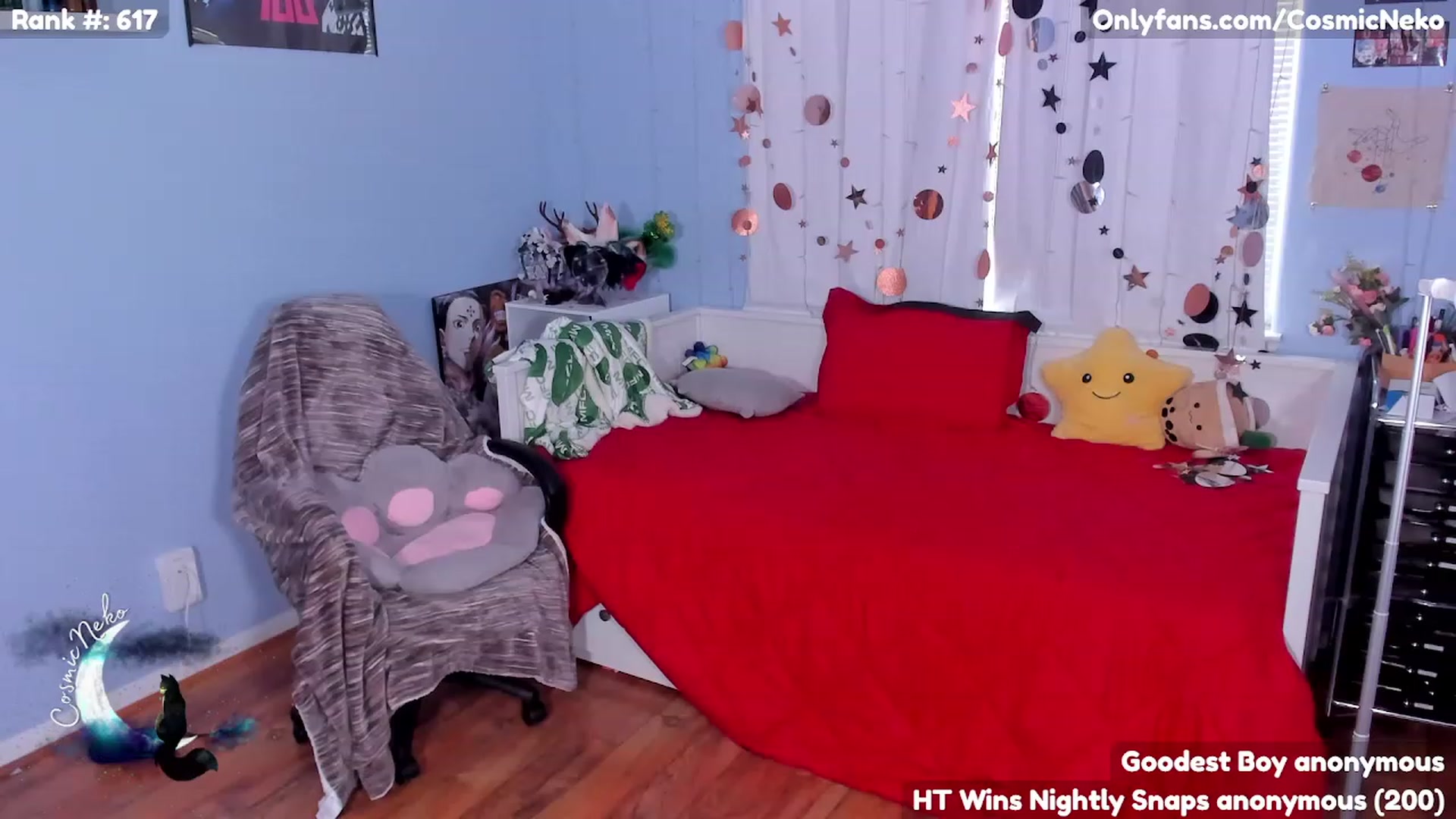 Gallery image thumbnail from CosmicNeko's myfreecams stream on, 05/04/2023, 17:26 image 2 of 20