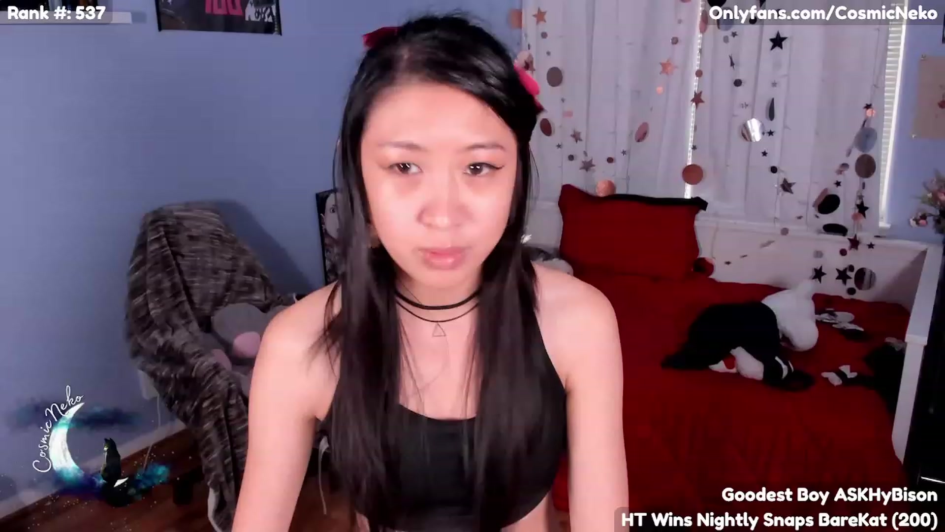 Gallery image thumbnail from CosmicNeko's myfreecams stream on, 05/10/2023, 20:51 image 13 of 20