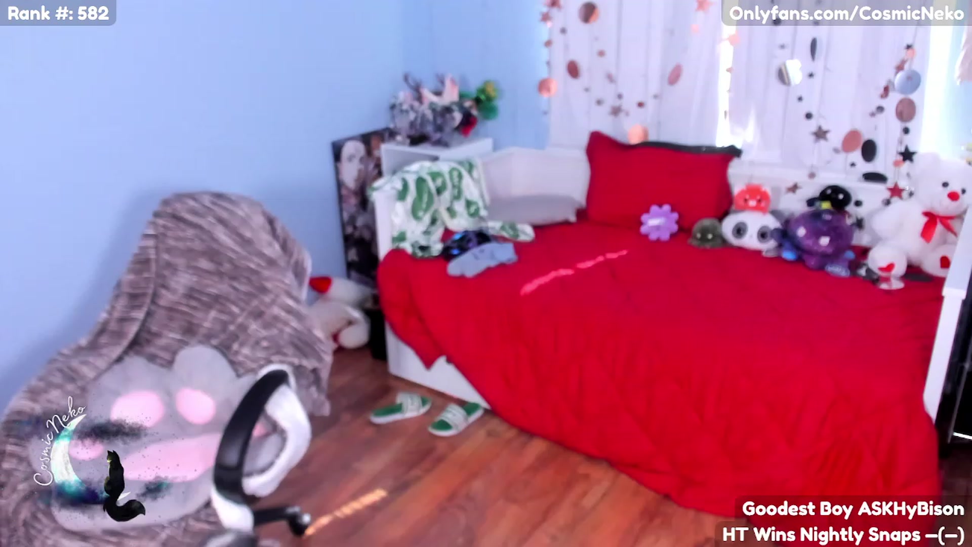 Gallery image thumbnail from CosmicNeko's myfreecams stream on, 05/11/2023, 16:39 image 2 of 20