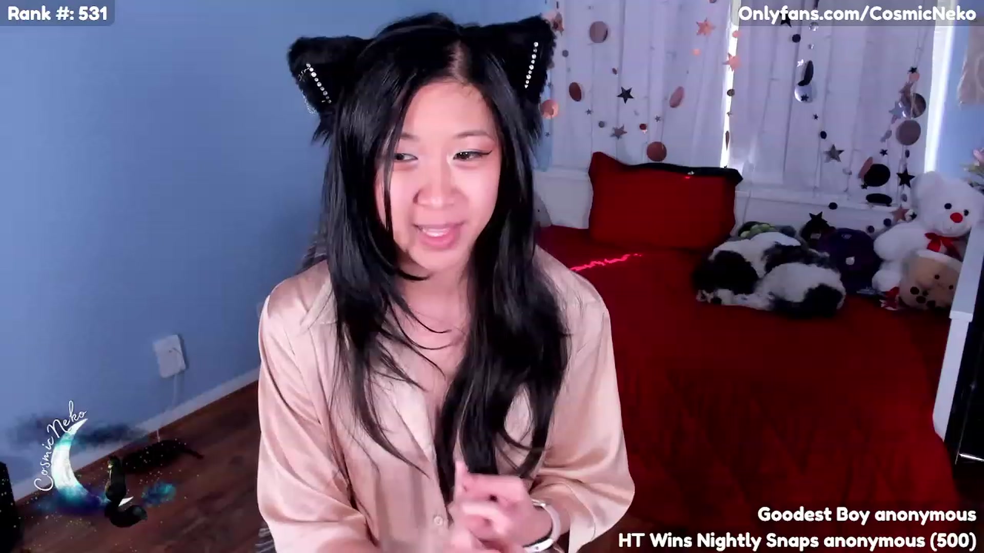 Gallery image thumbnail from CosmicNeko's myfreecams stream on, 05/12/2023, 19:27 image 5 of 20