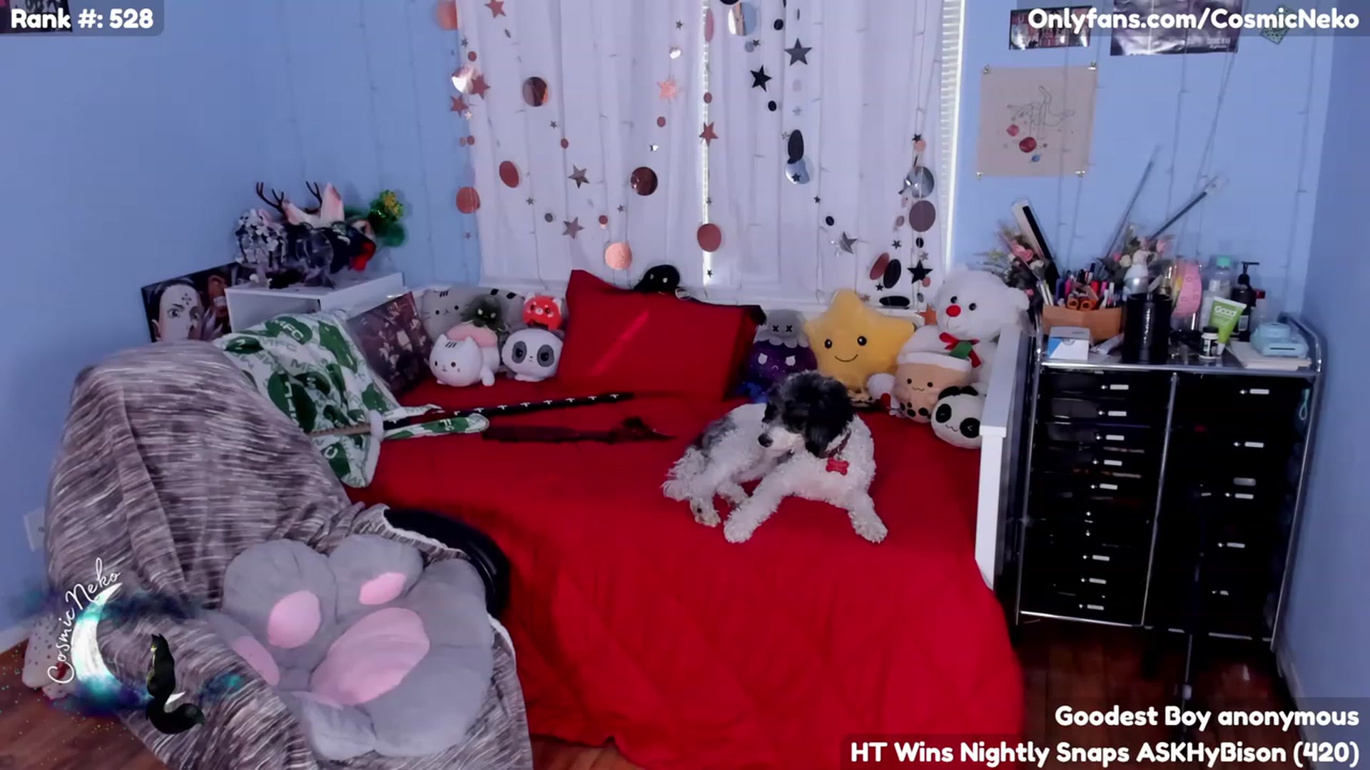 Gallery image thumbnail from CosmicNeko's myfreecams stream on, 05/18/2023, 19:01 image 10 of 20